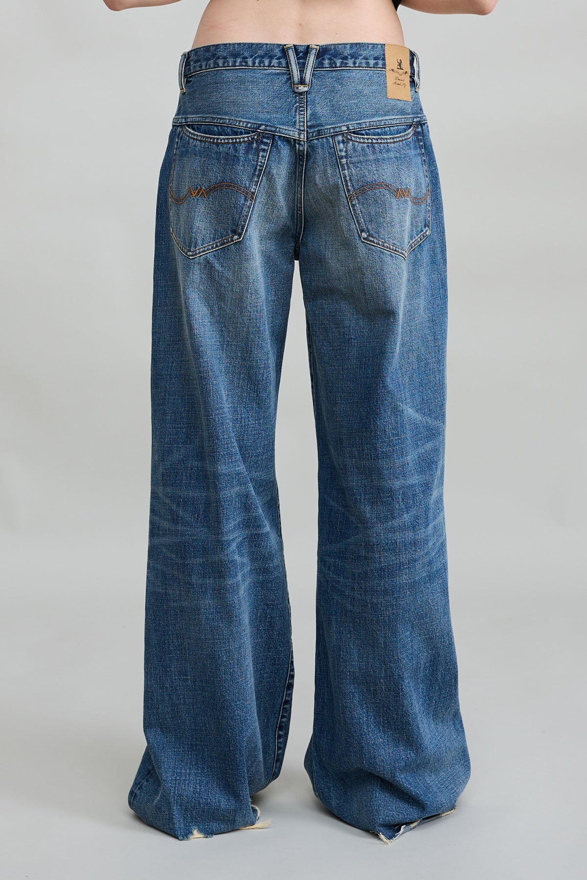 Myla Flare Jean - Burke Indigo