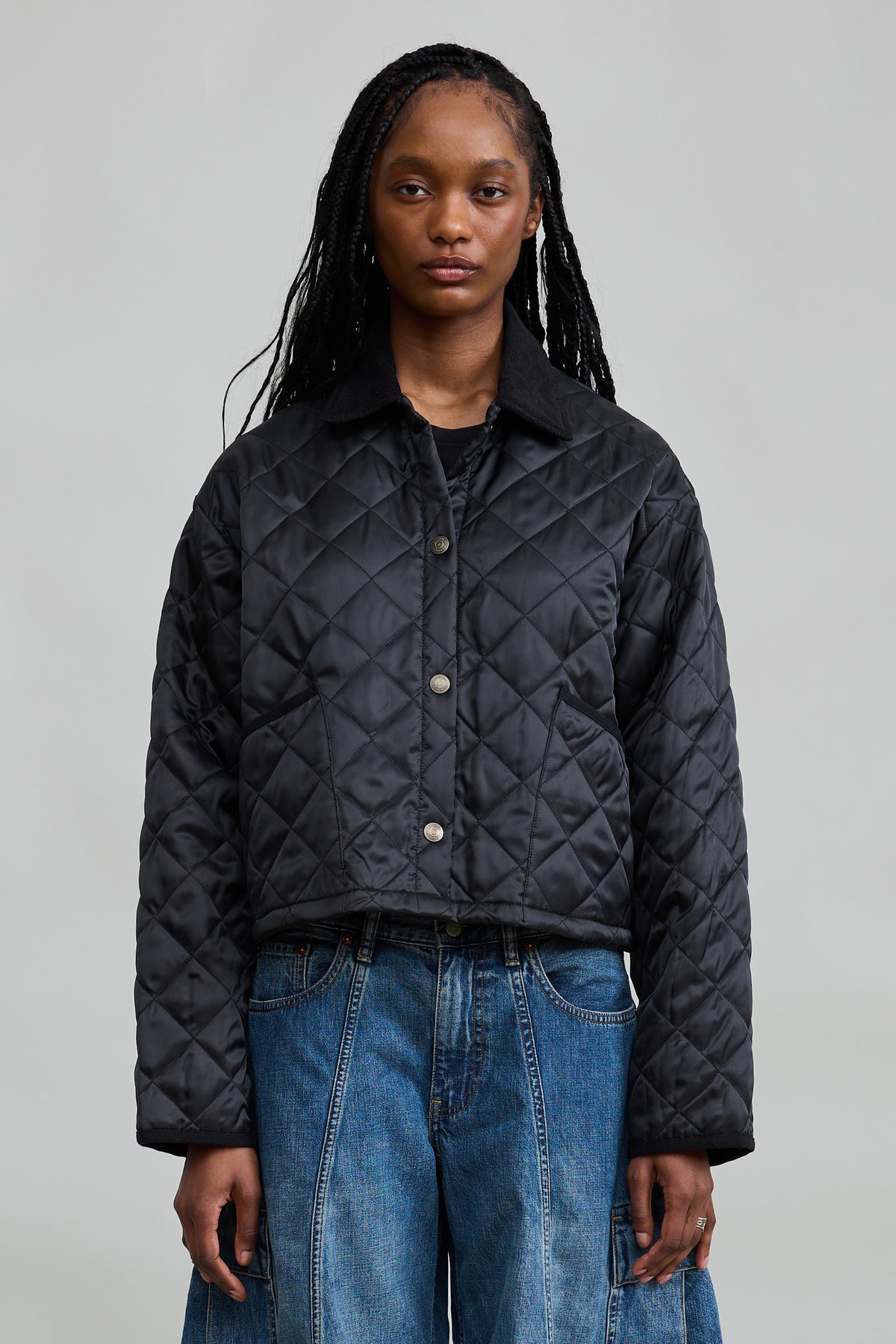 Faulkner Quilted Jacket - Black