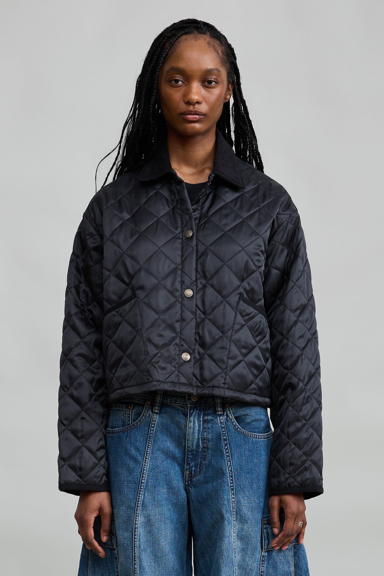 Faulkner Quilted Jacket - Black