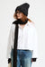 Cropped Button Front Shirt - White