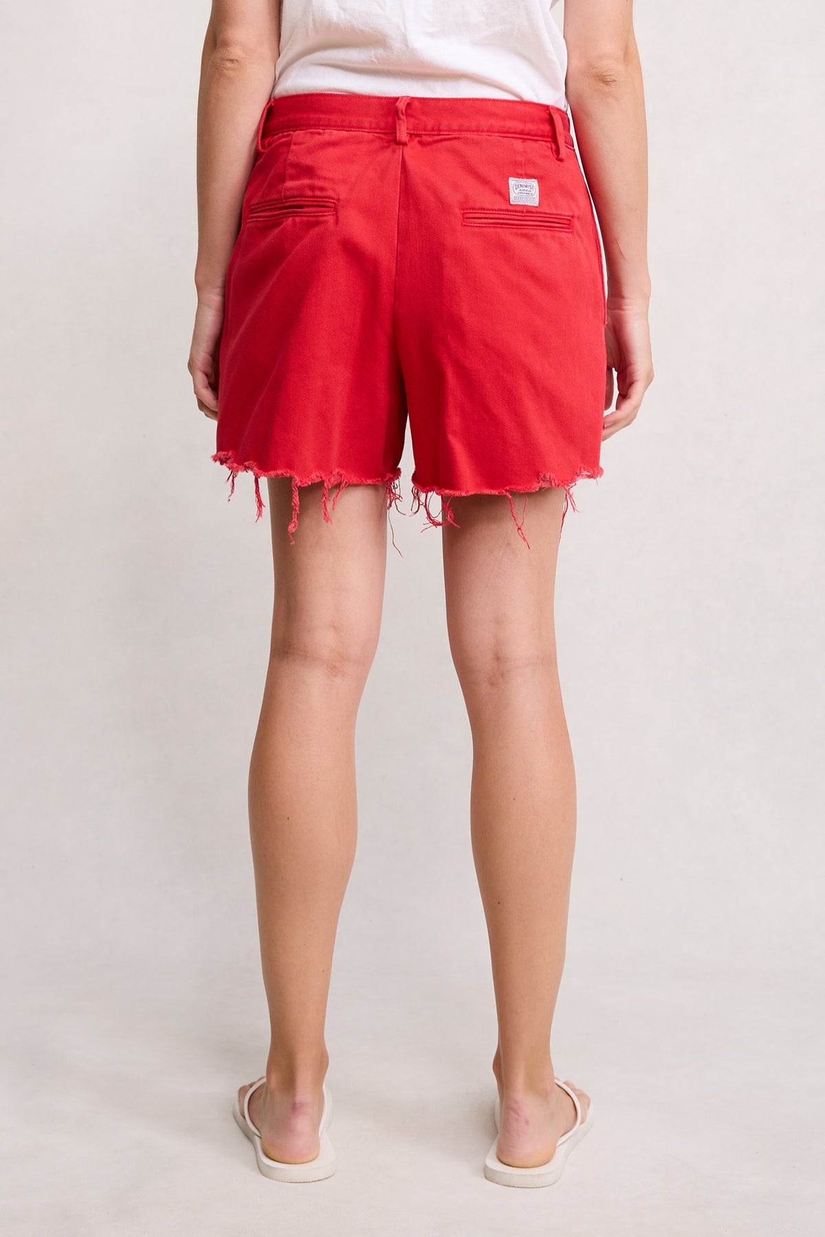 Blair Double Pleated Shorts - Nantucket Red
