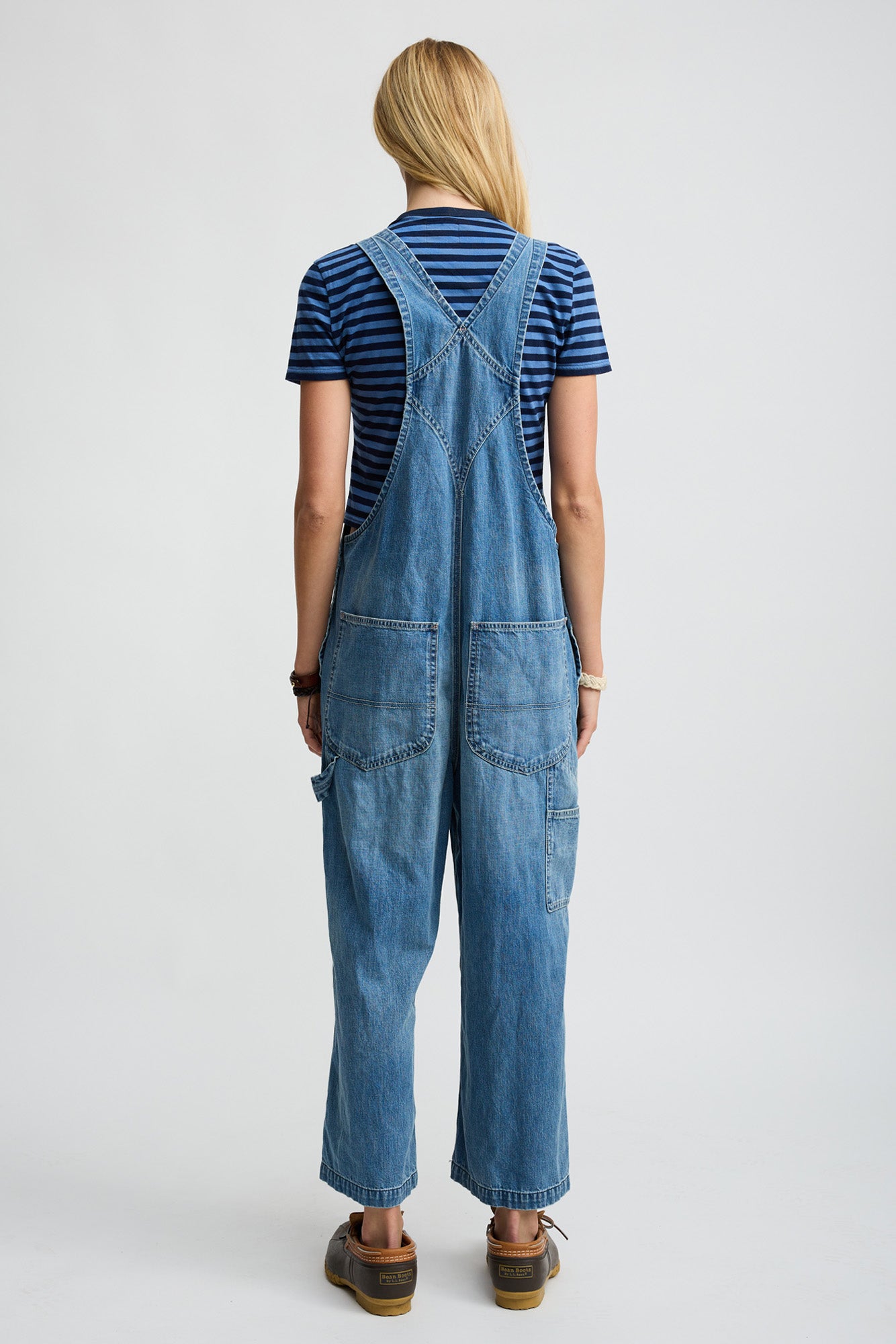 Entspannter Overall - Galton Indigo