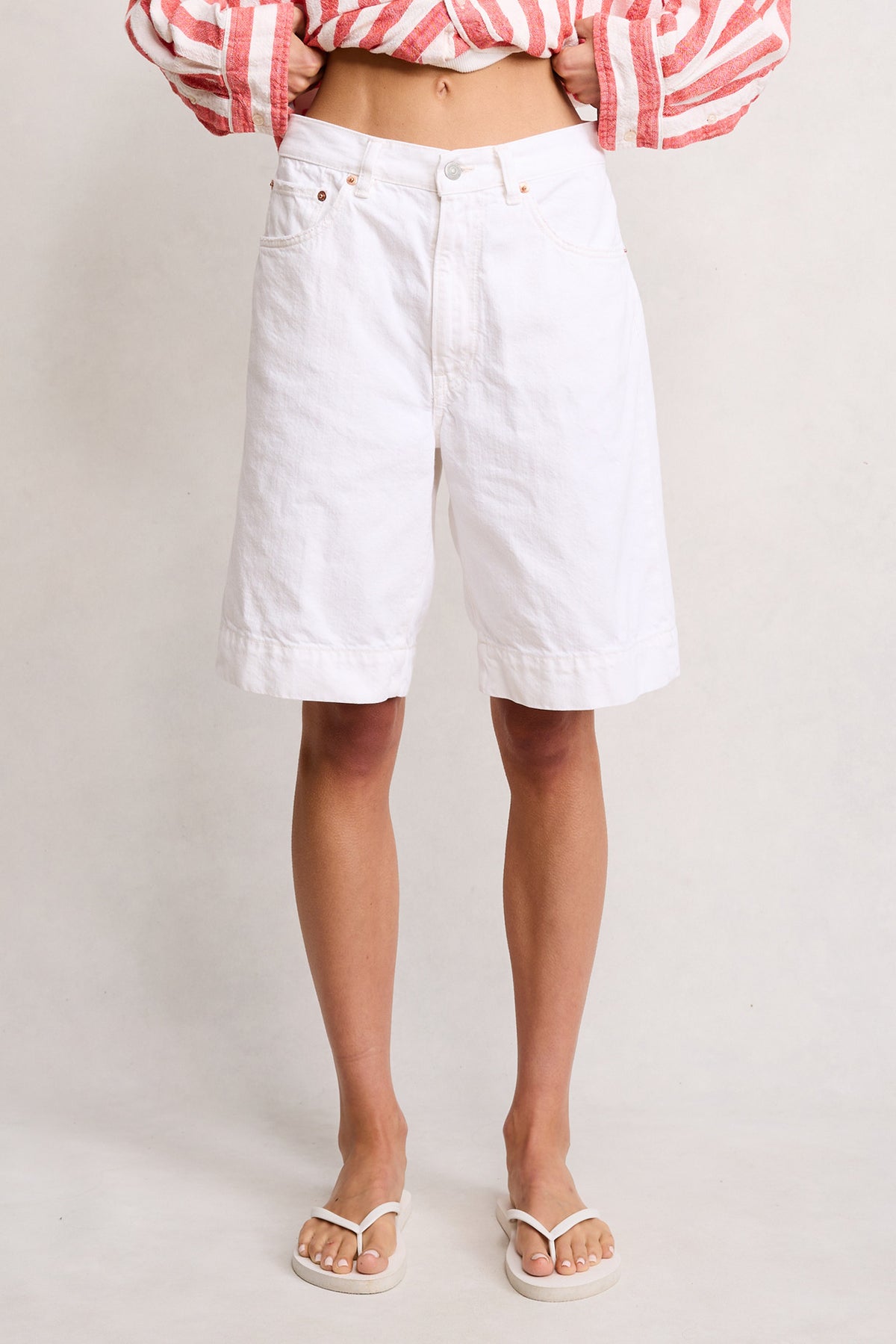 Keaton Relaxed Short - White Wash