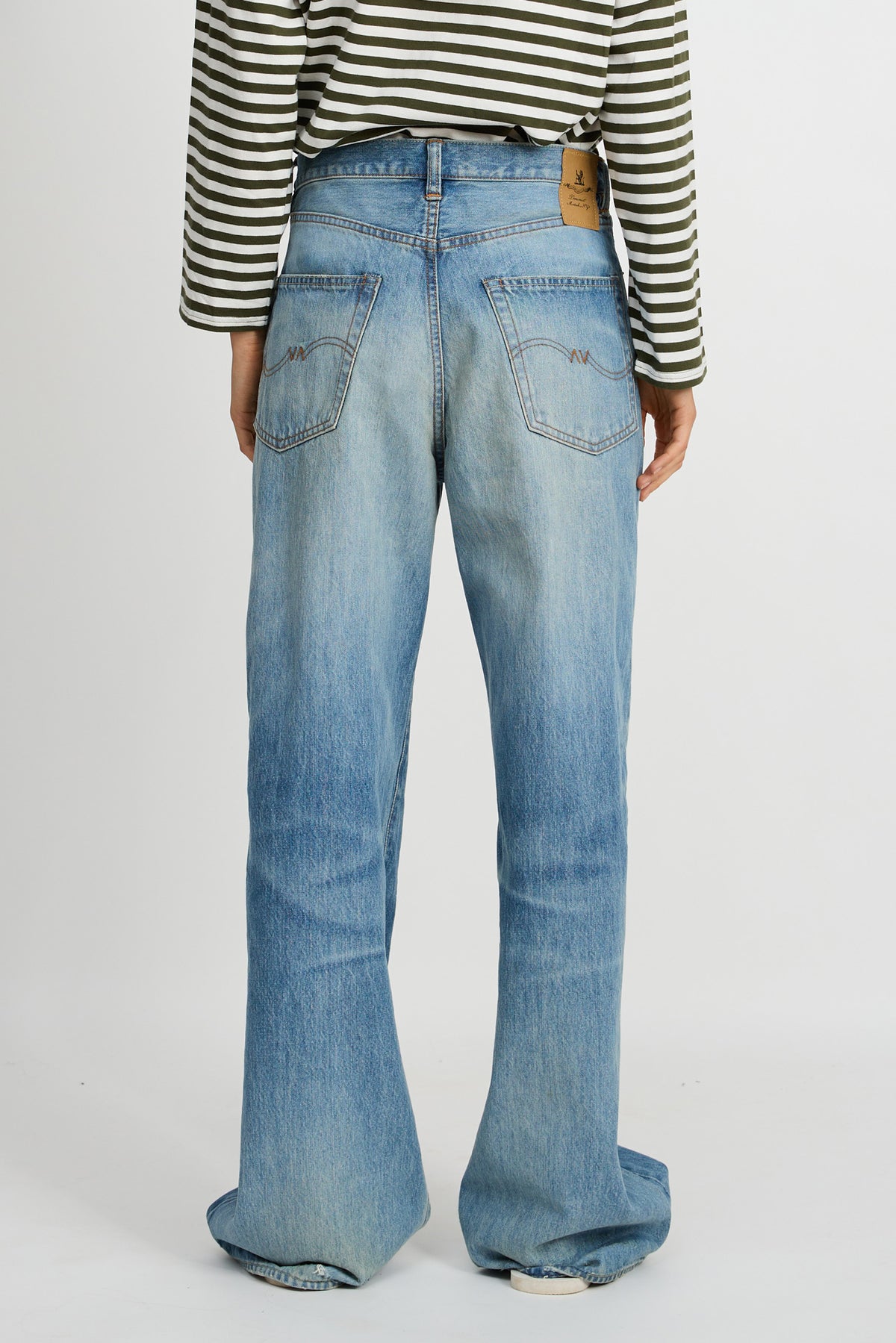 Teri Wide Leg Jean - Glenmore Blue