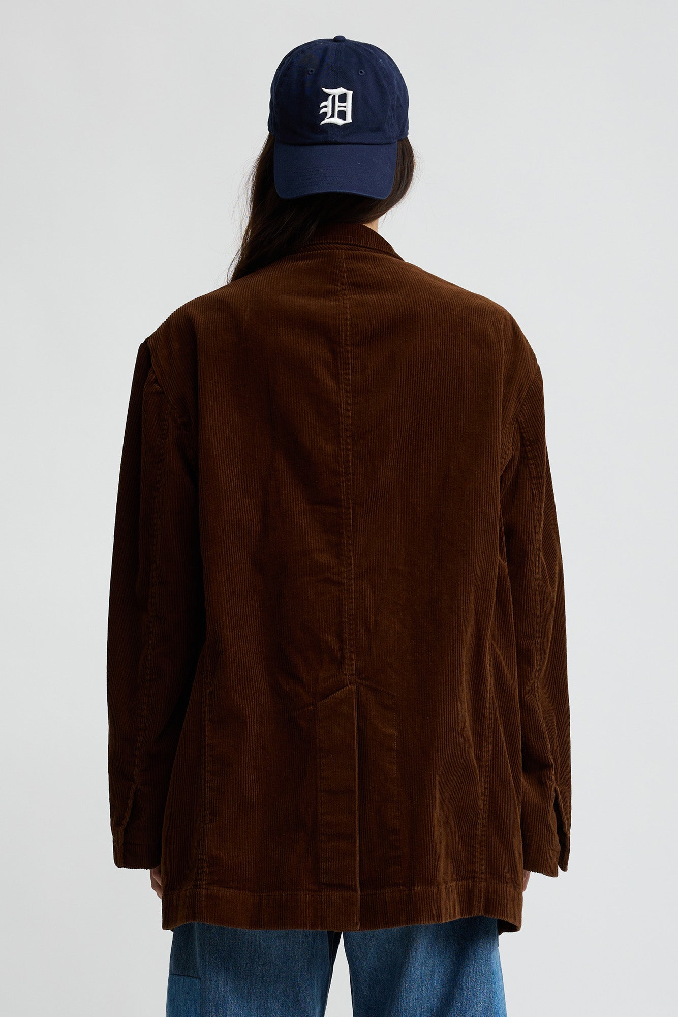 Deconstructed Blazer - Brown Corduroy - Denimist - denimist