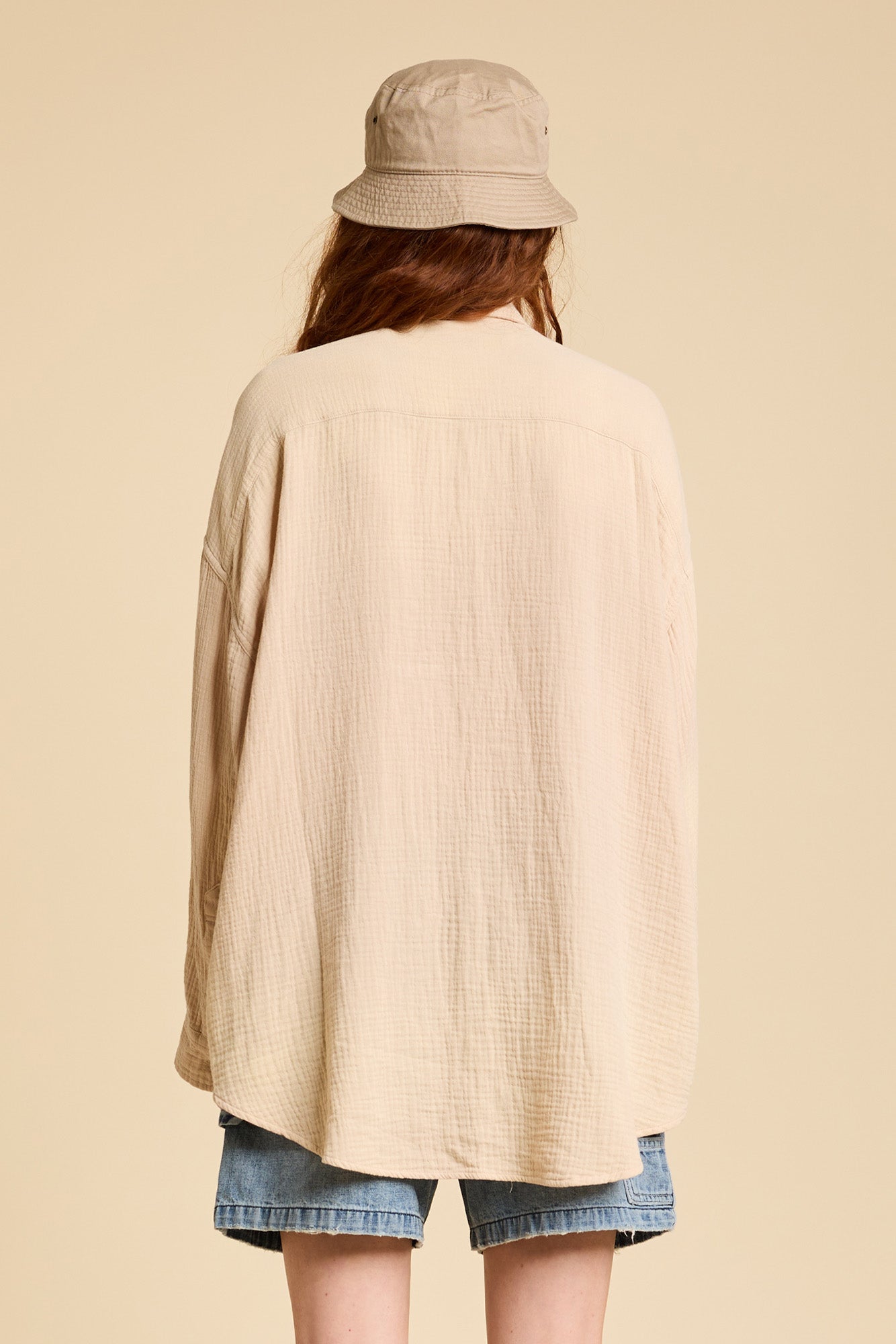 Utility Shirt - Light Sand Gauze