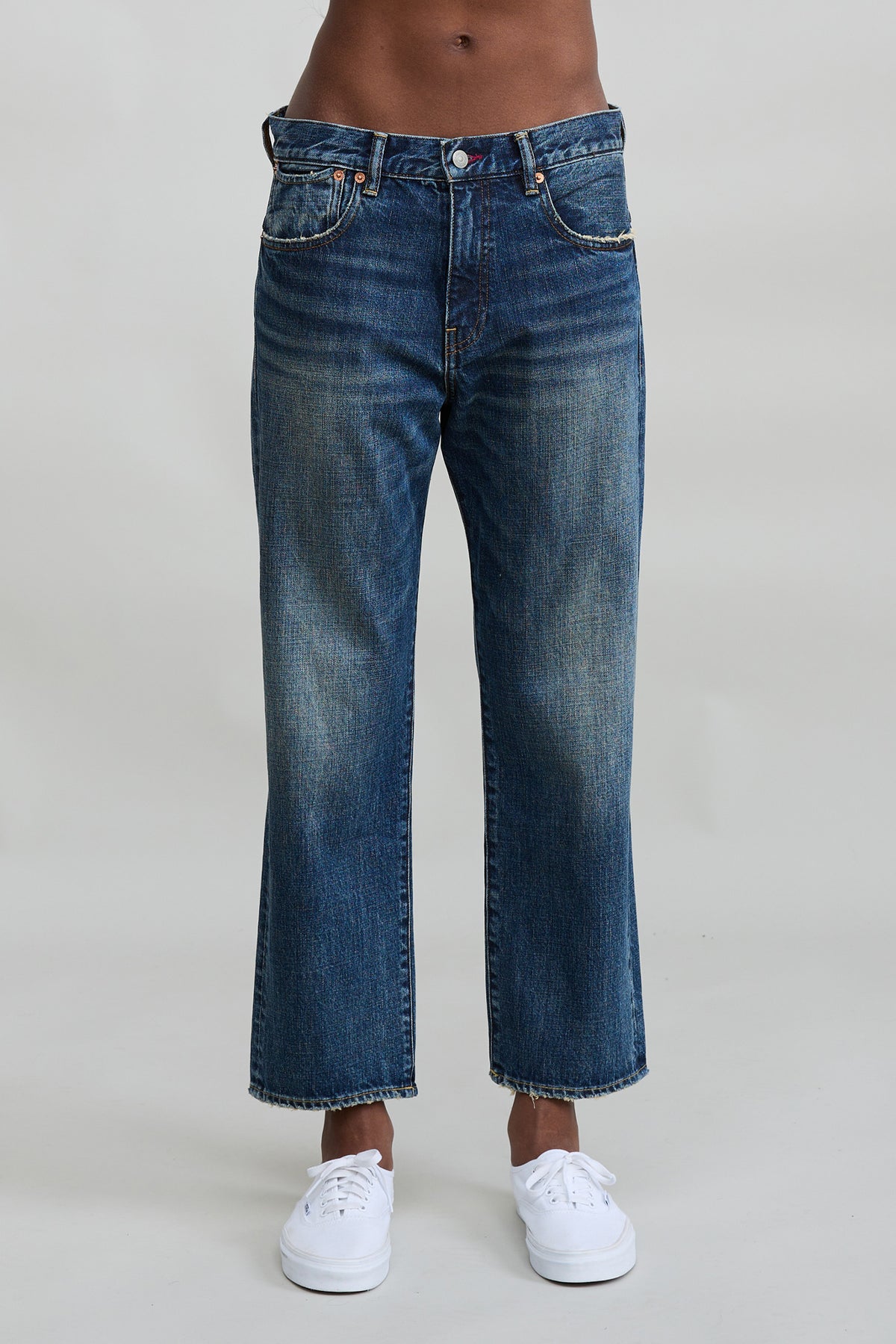 Lucy Boyfriend Jean - Sloane Indigo