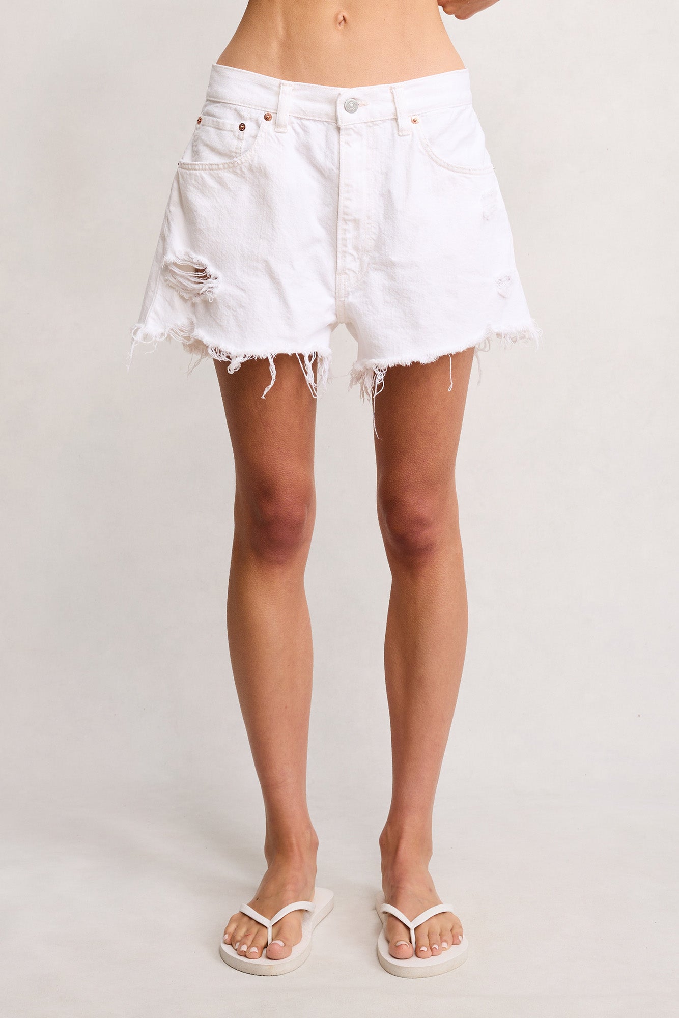 Haisley Short - White Wash
