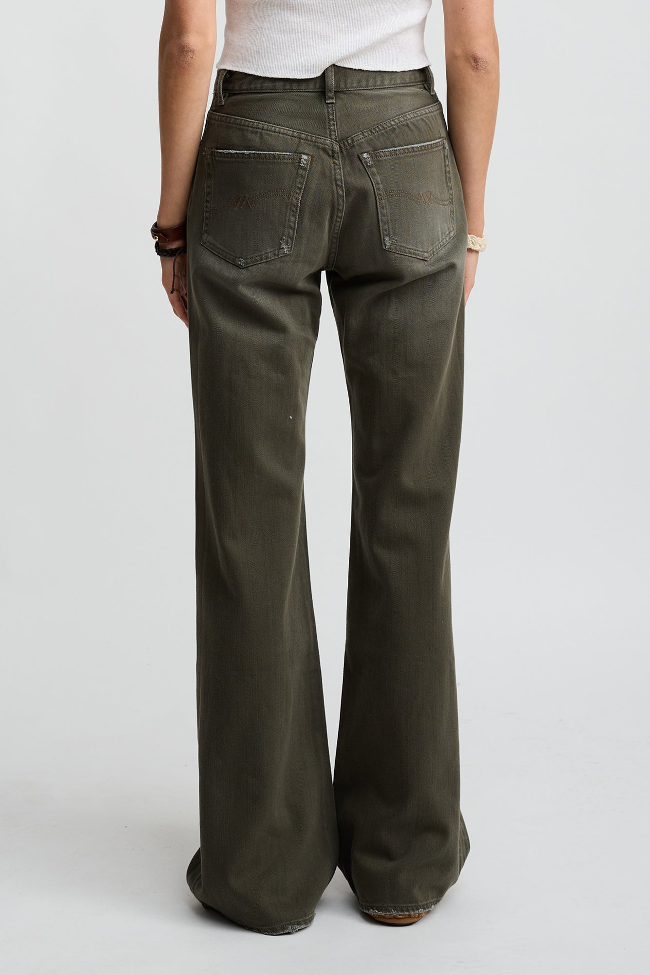 Dena Jeans - Vintage Dark Olive