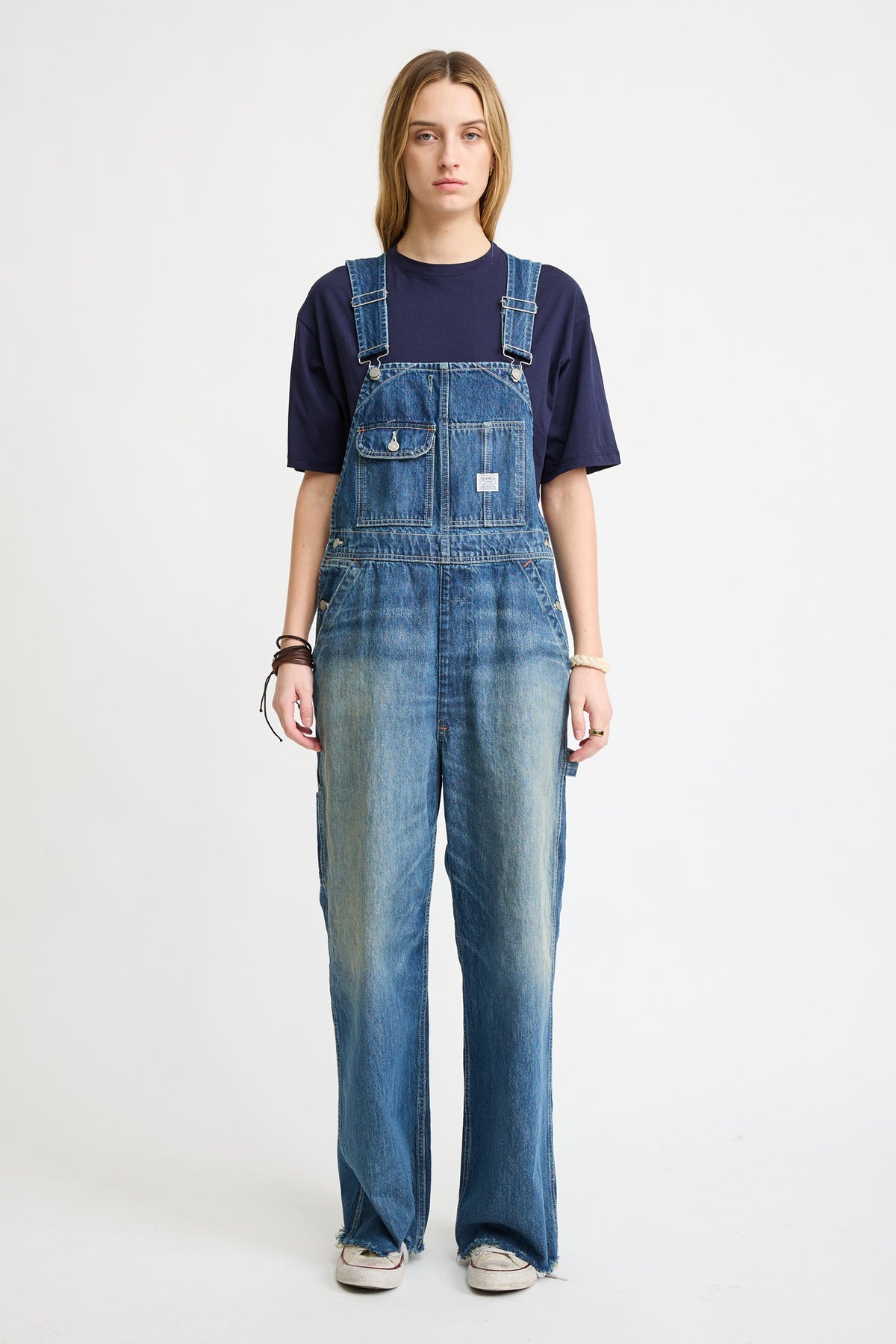 Slouch Bib Overall - Esher Blue