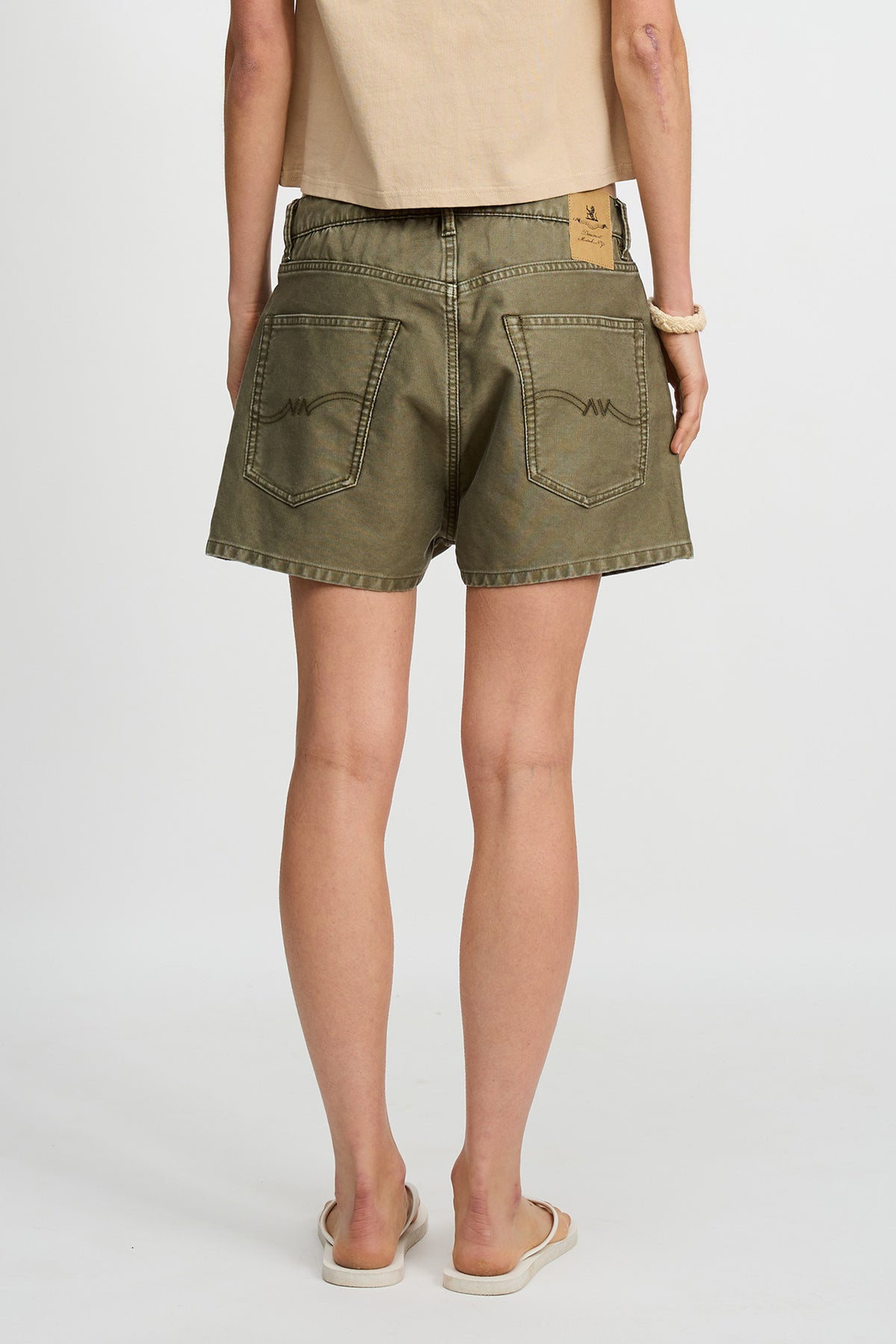 Haisley Short - Olive Green Bedford Cord