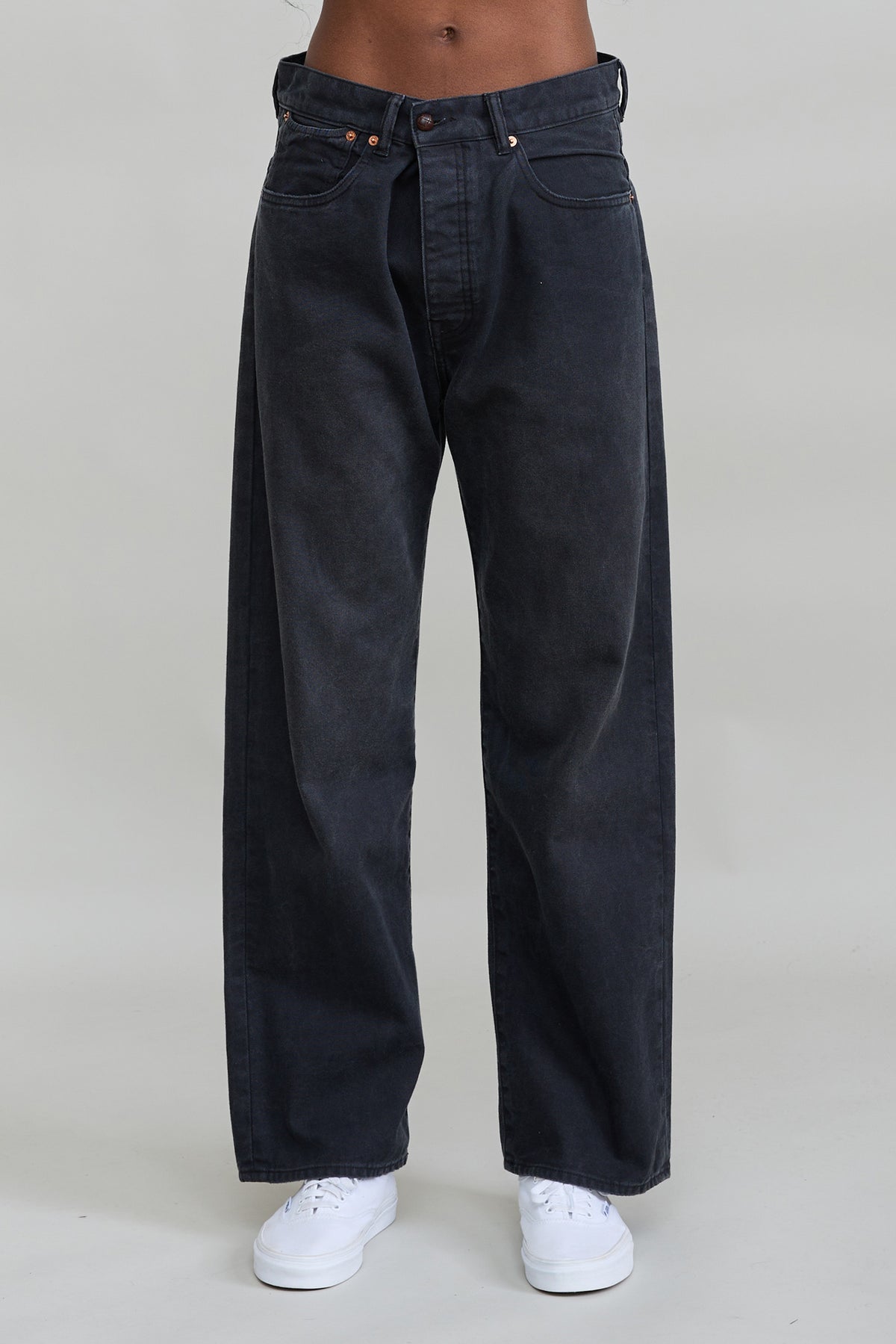 All Fit Jean - Worn Black Canvas