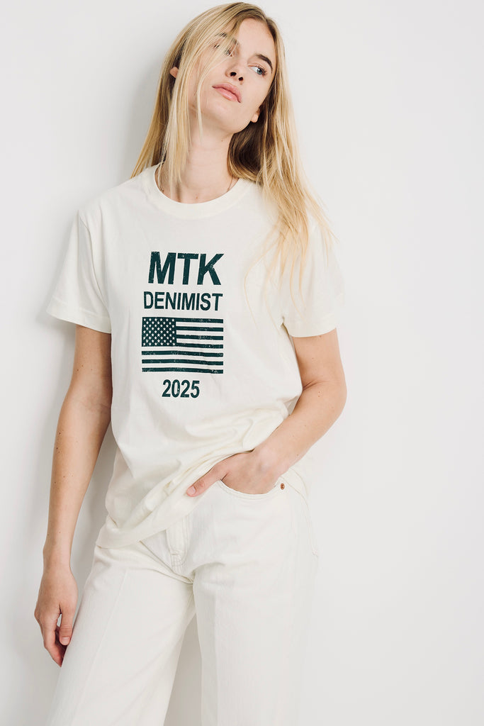 Denimist Classic Tee - Natural Khaki