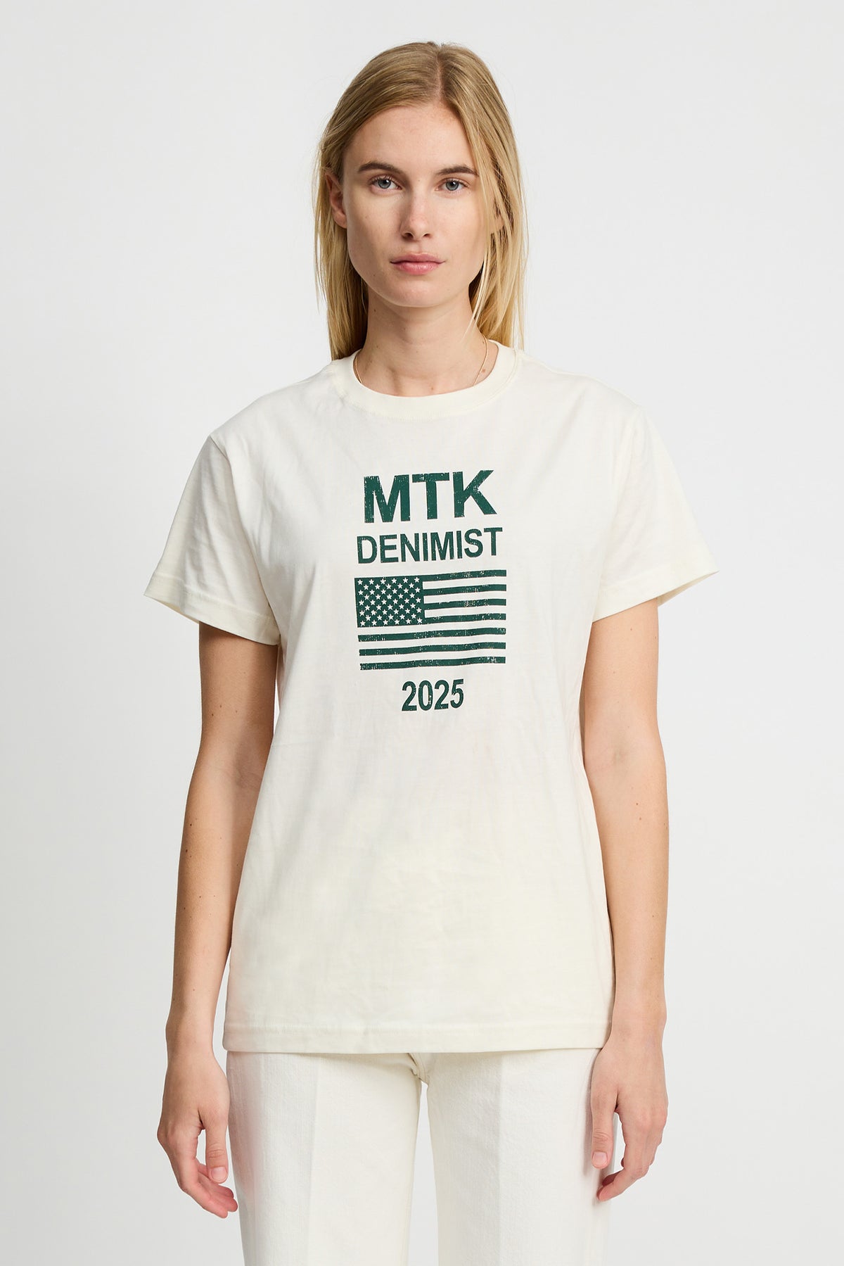 Denimist Classic Tee - Natural Khaki