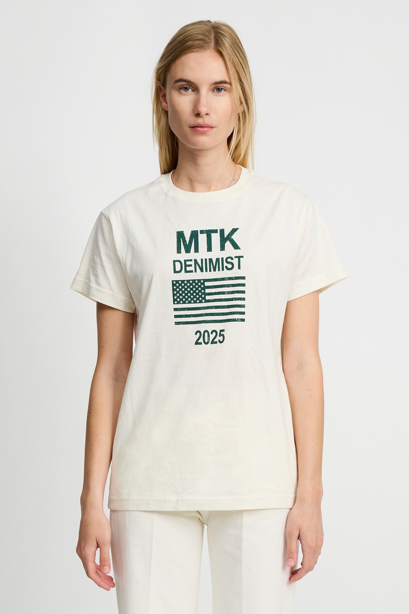 Denimist Classic Tee - Natural Khaki