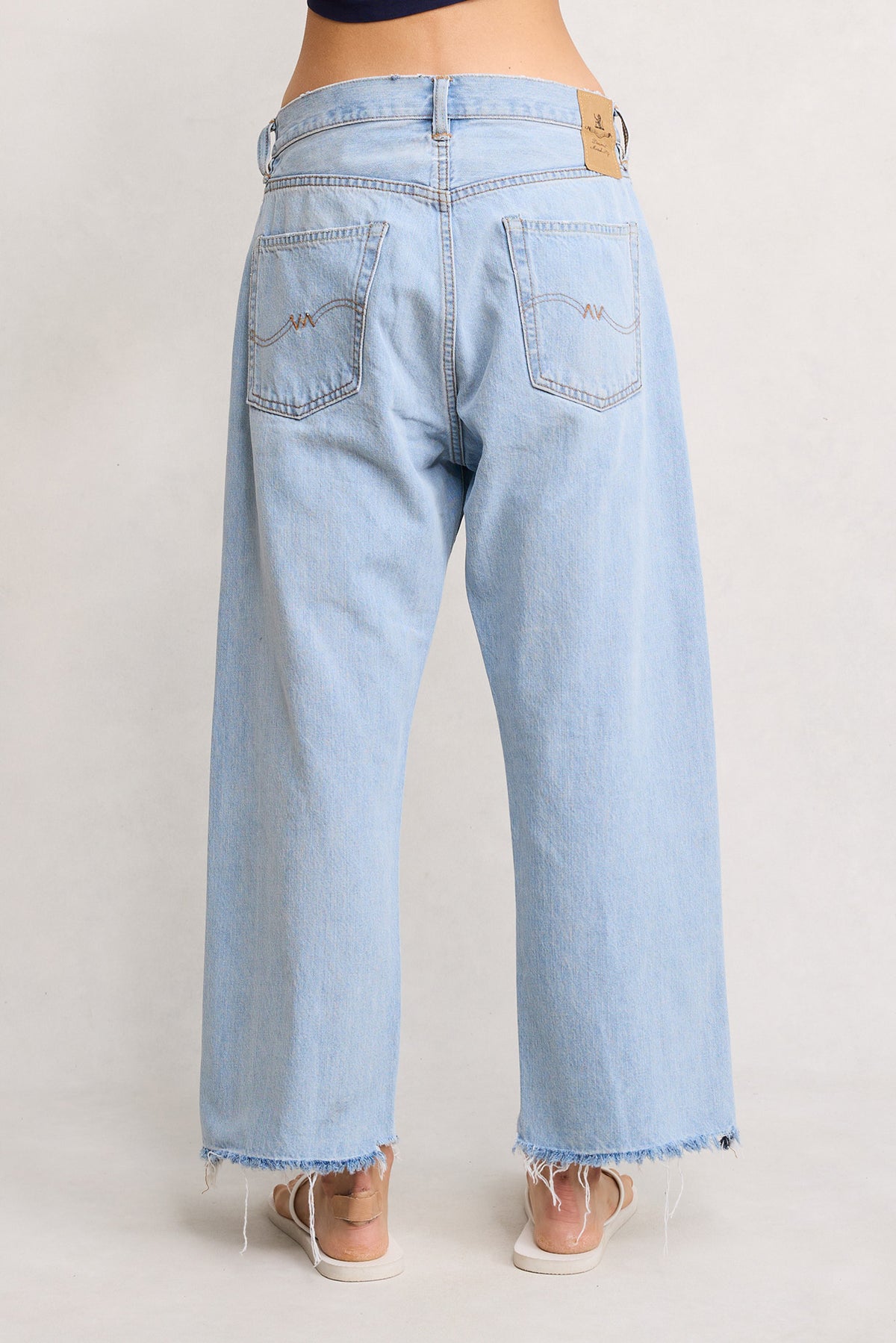 Haisley Slouch Boyfriend Jean - Coast Blue