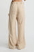 Teri Wide Leg Carpenter Pant - Railroad Khaki