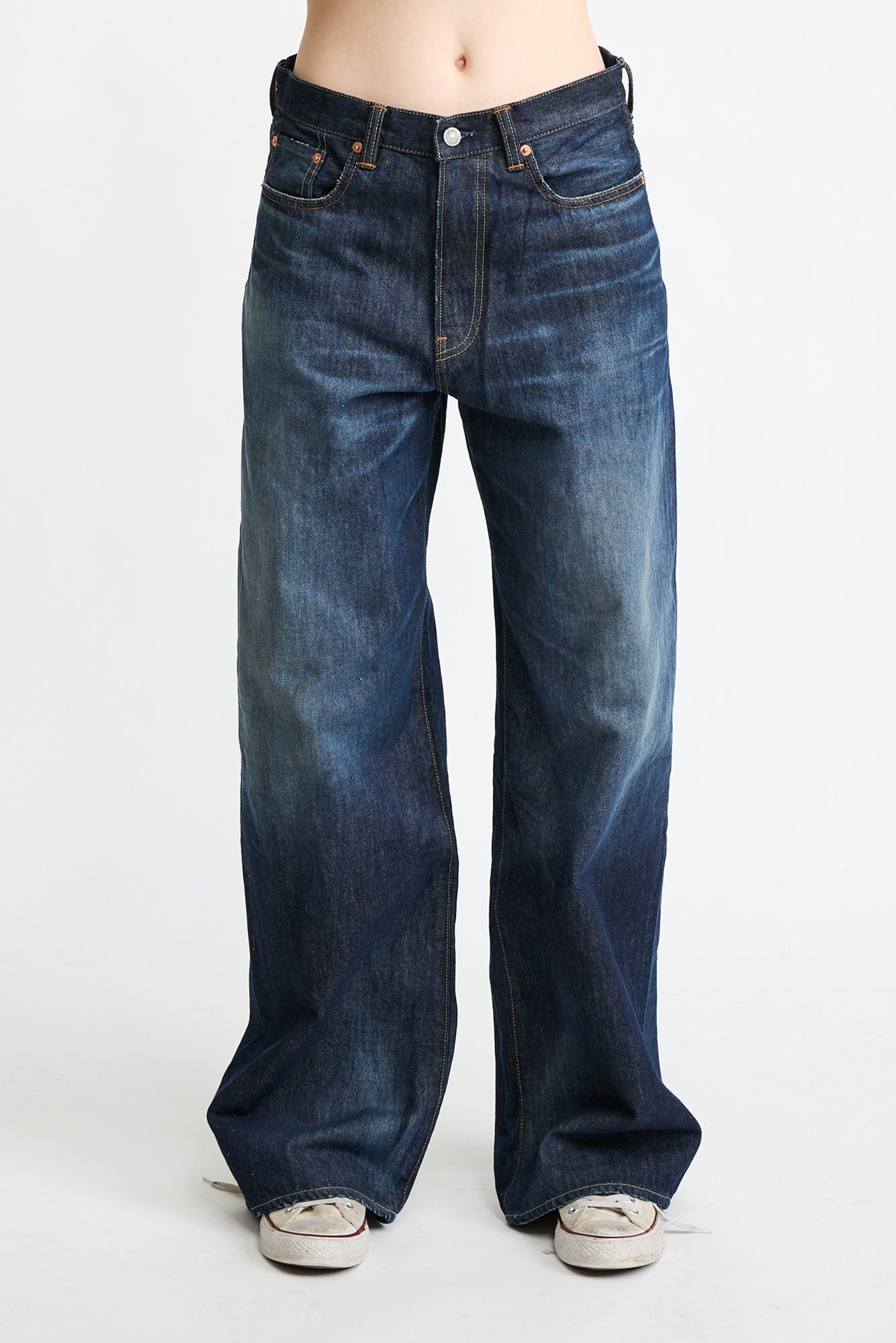 Teri Wide Leg Jean - Dewitt Blue