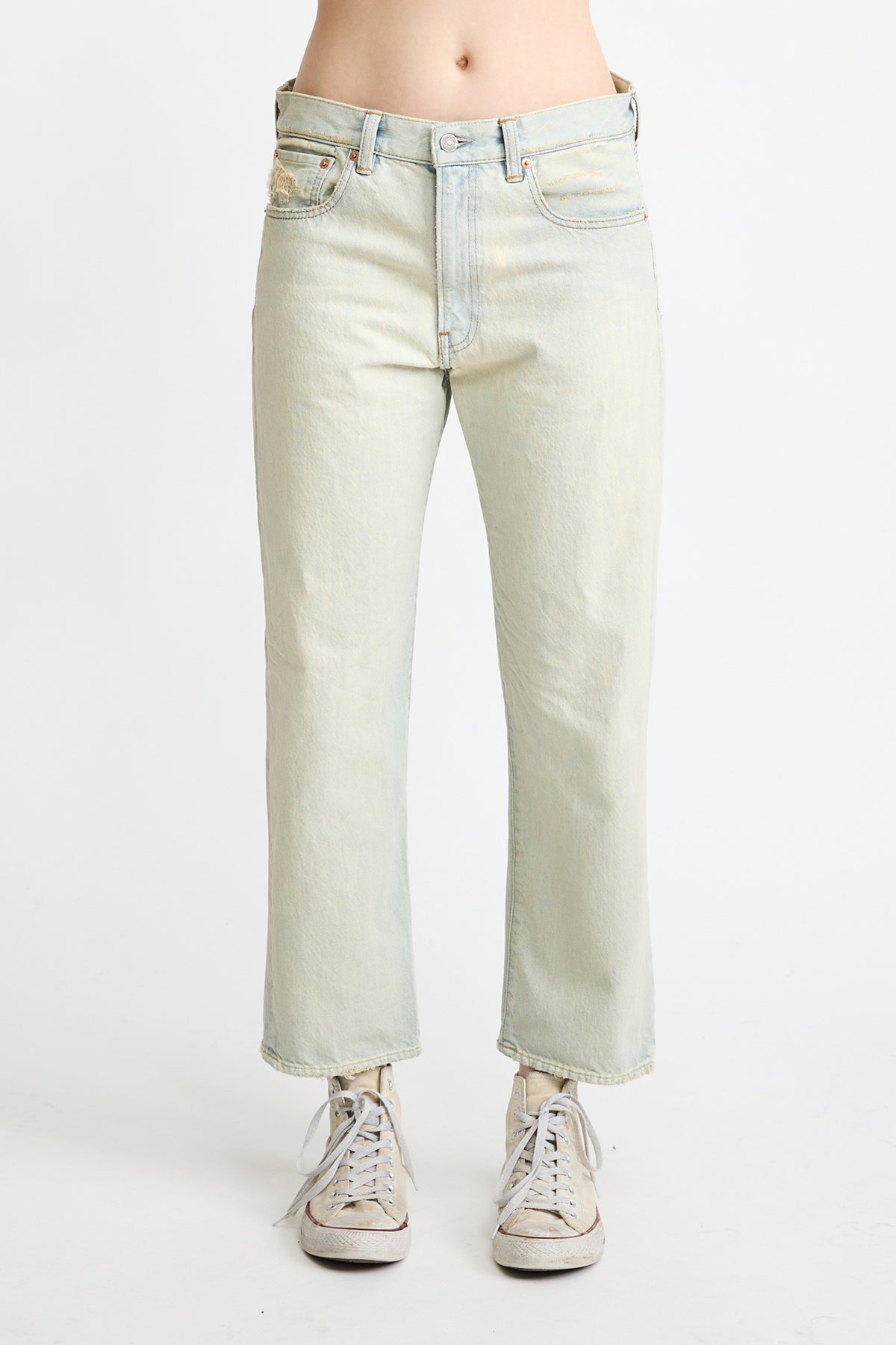 Lucy Boyfriend Jean - Lenox Blue