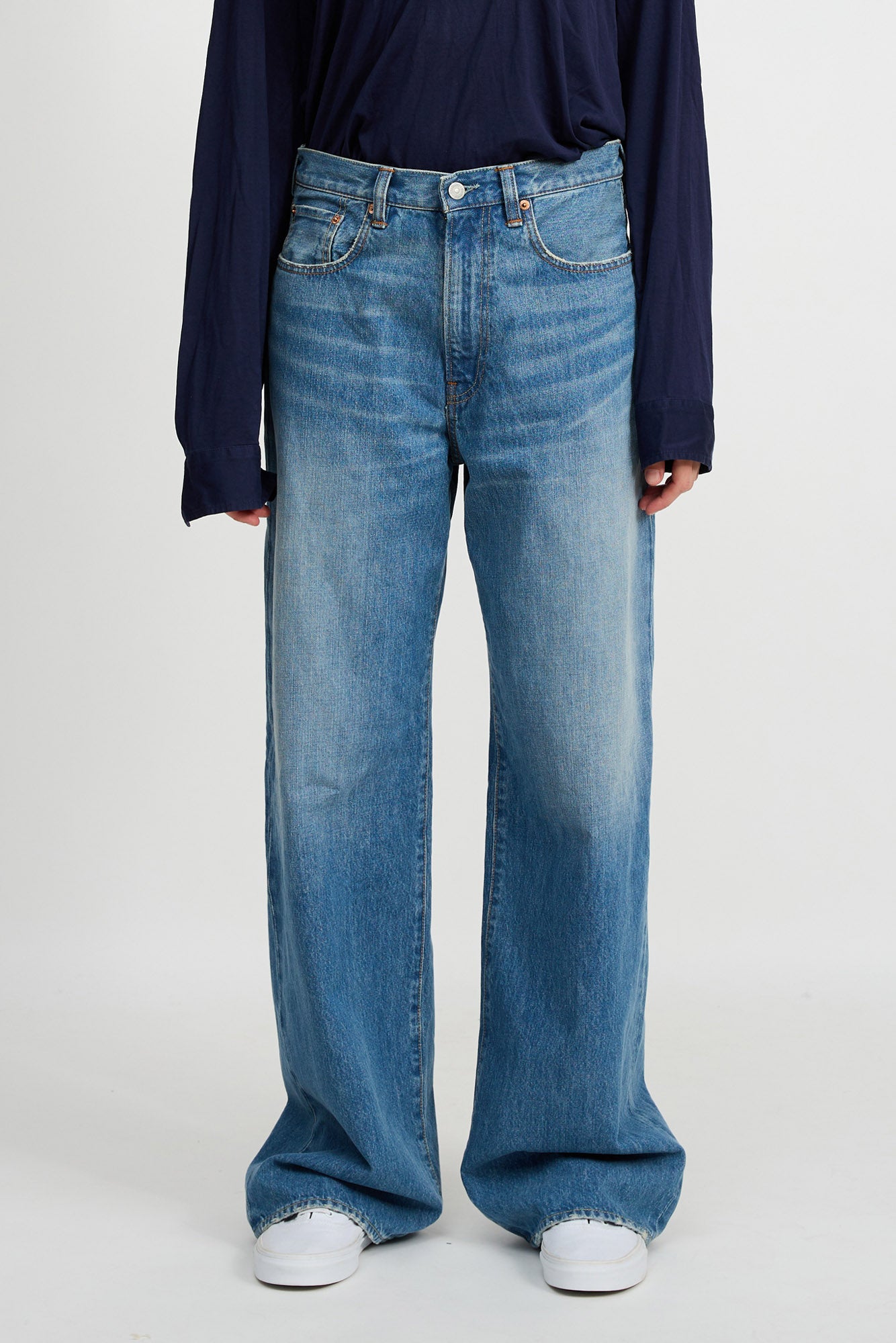 Teri Wide Leg Jean - Blake