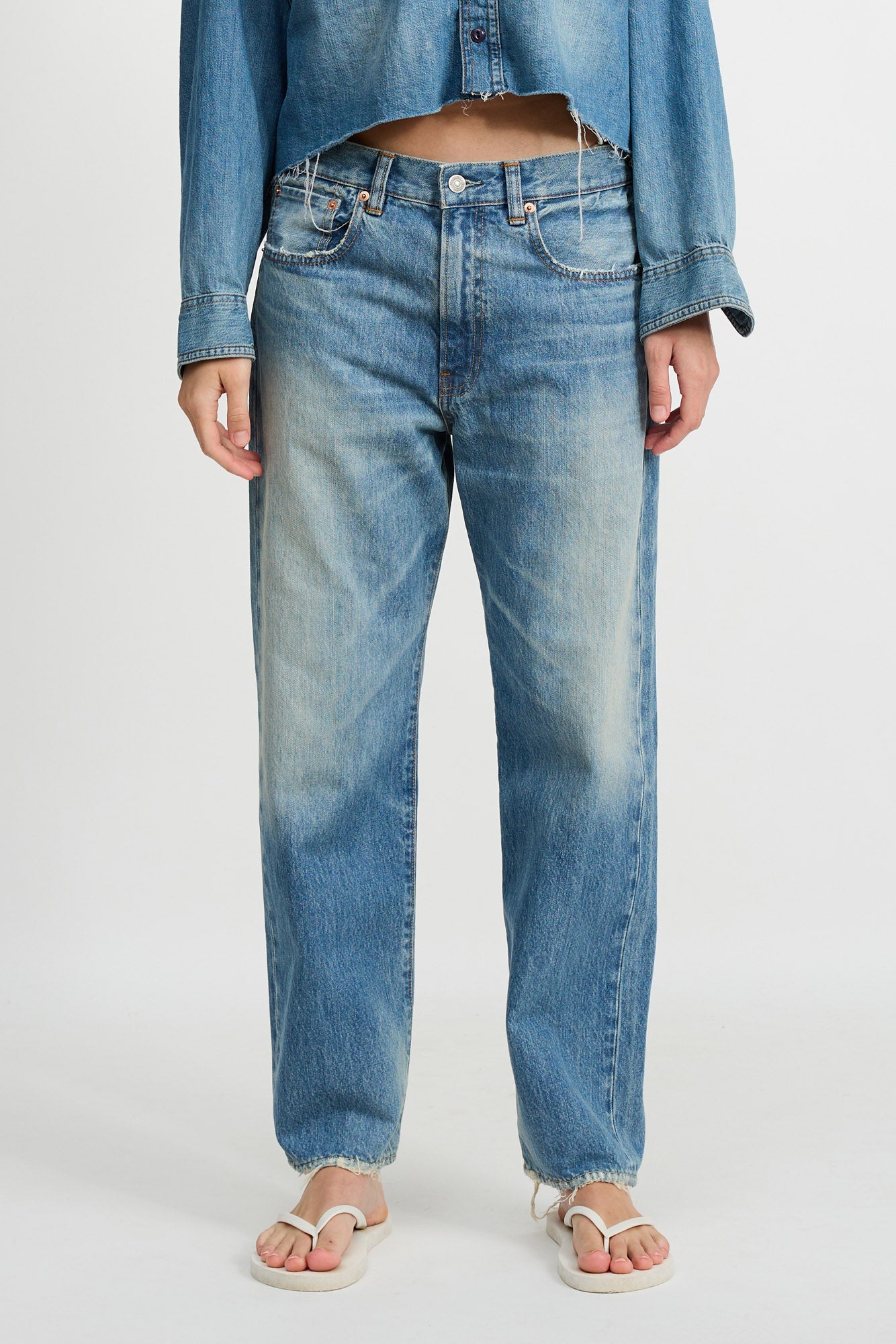 Lucy Boyfriend Jean - Glenmore Blue