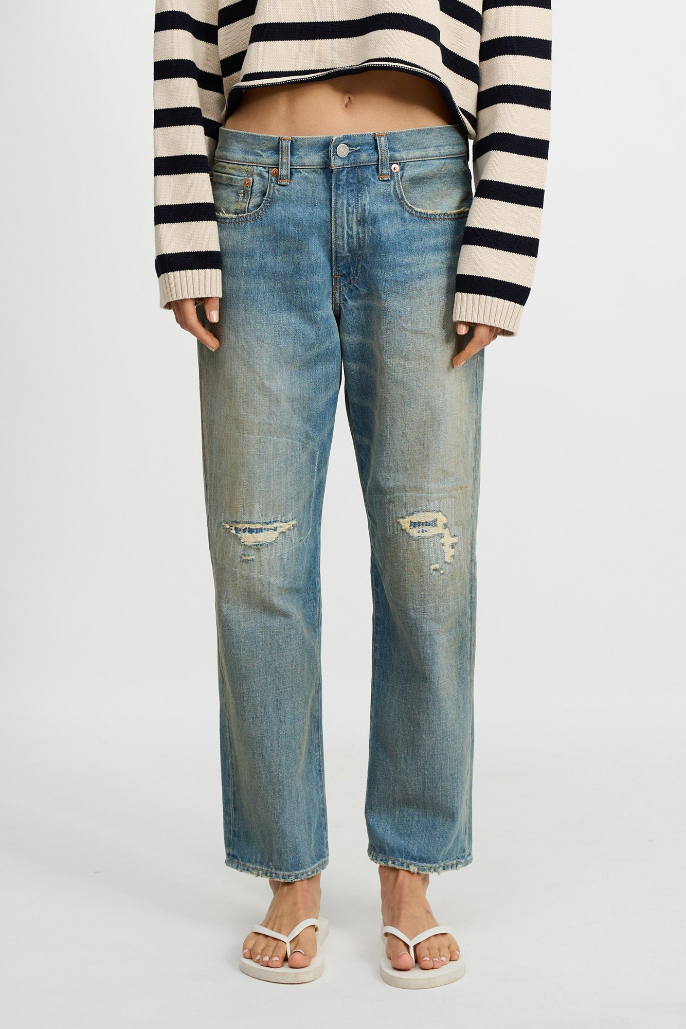 Lindsay Slim Boyfriend Jean - Reed Indigo