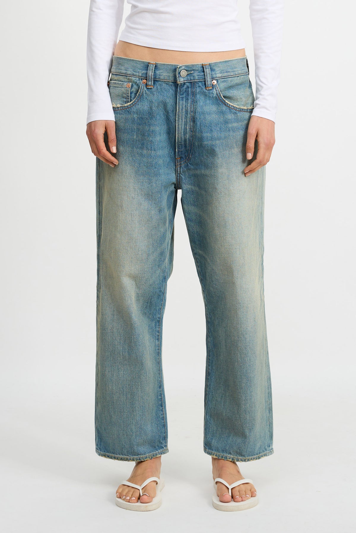 Haisley Slouch Boyfriend Jean - Reed Indigo