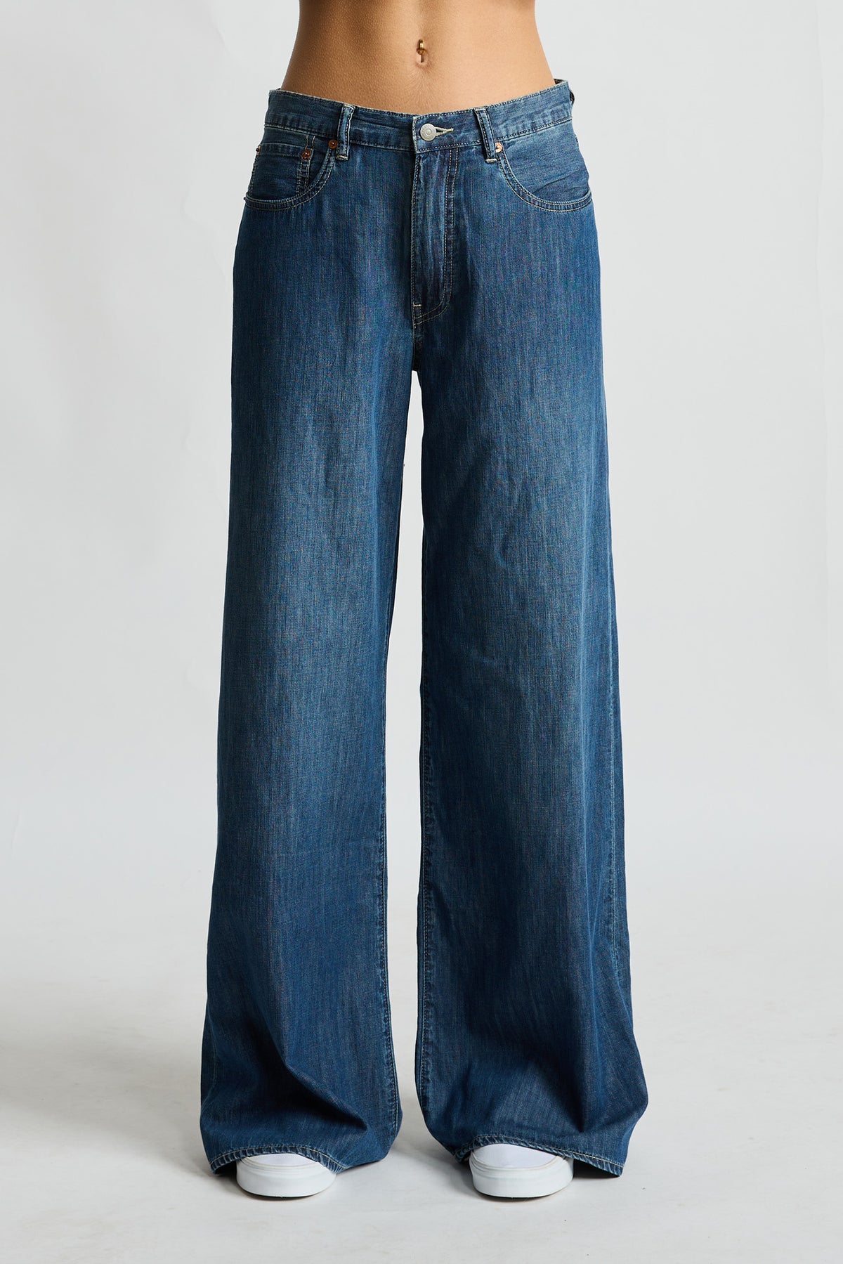Myla Flare Jean - Seymour Indigo
