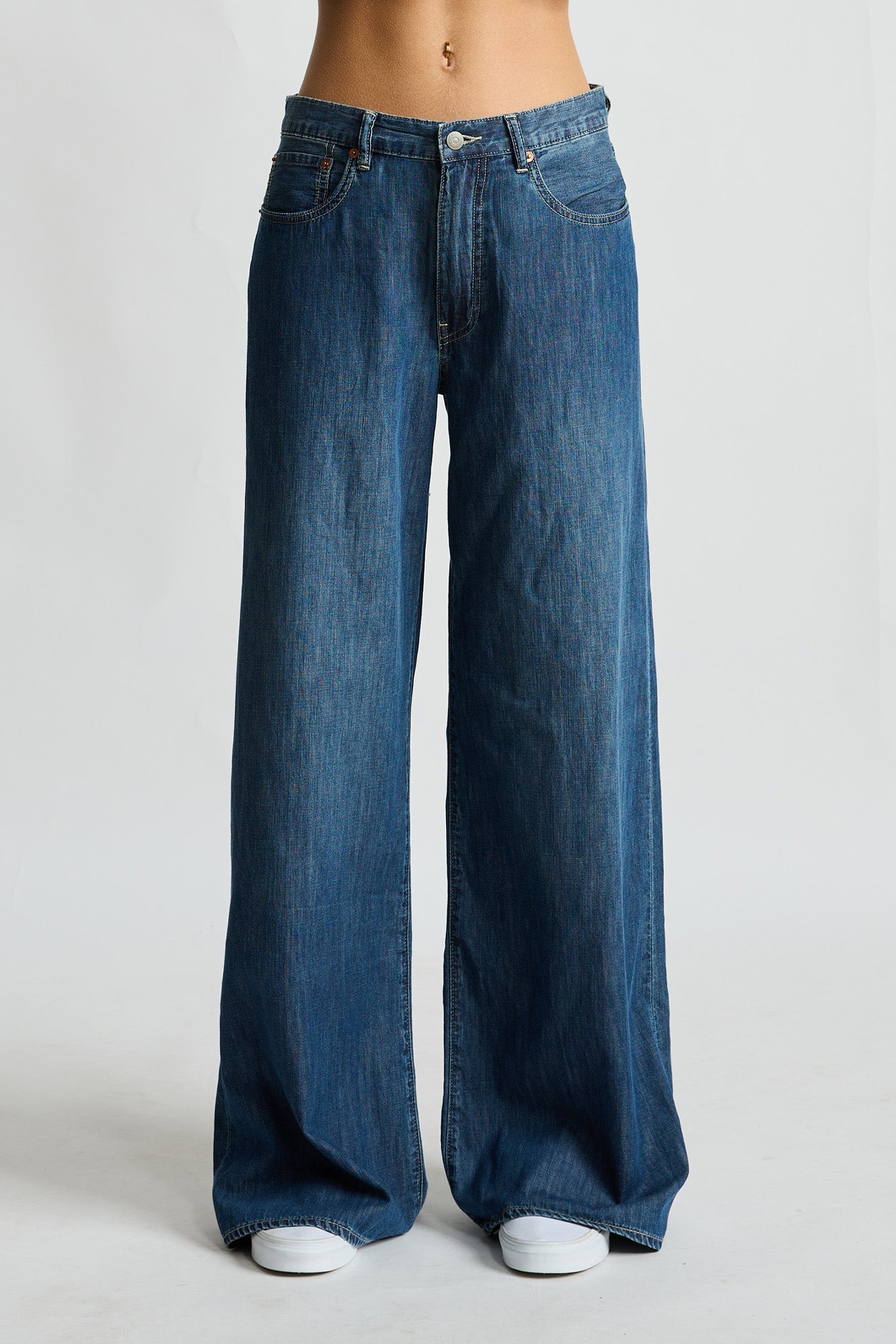 Myla Flare Jean - Seymour Indigo