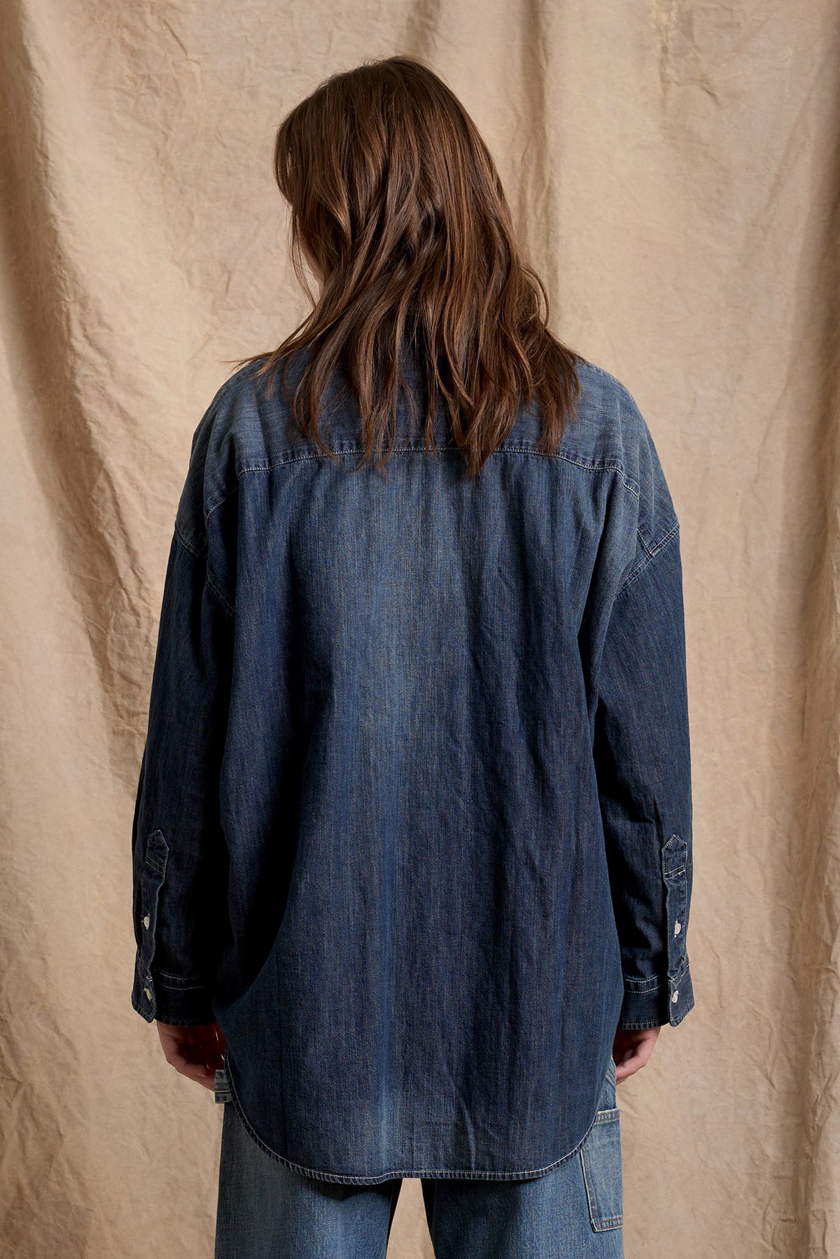 Button Front Shirt - Seymour Indigo