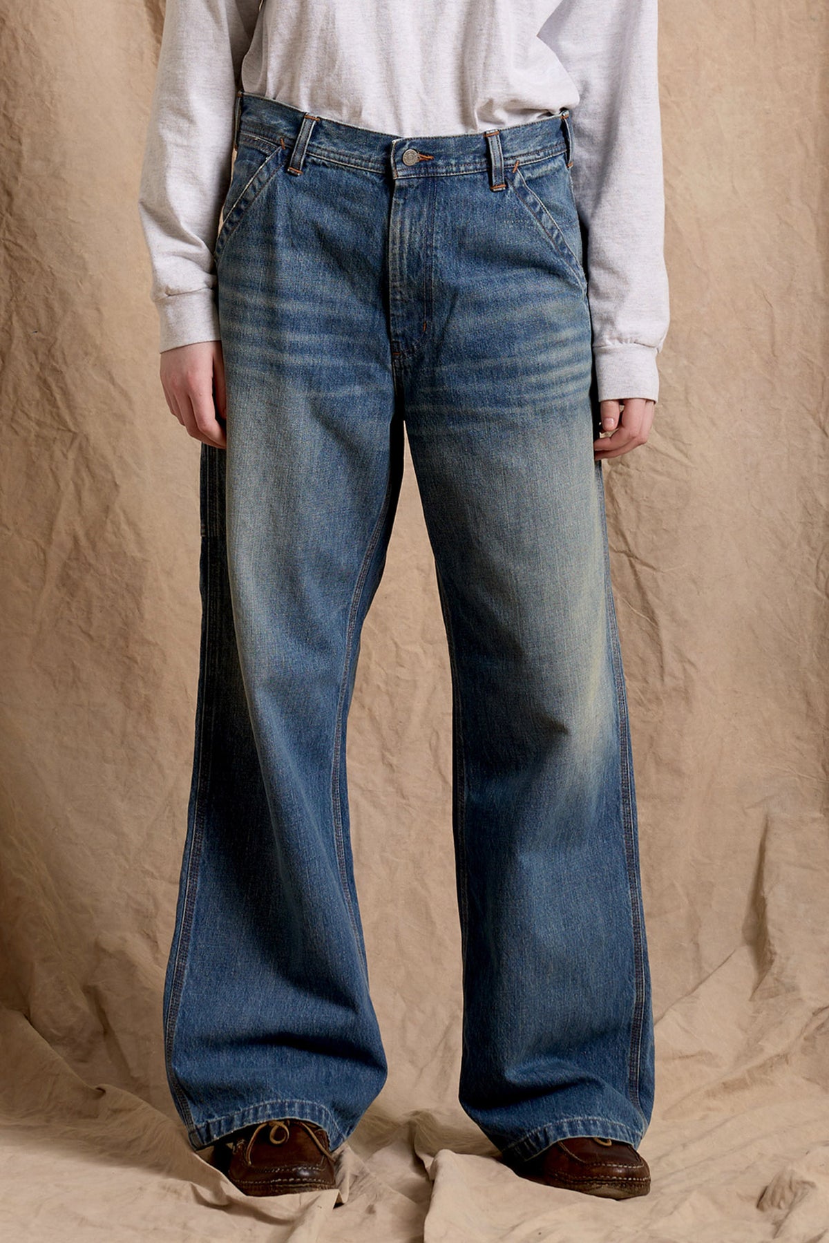 Teri Wide Leg Carpenter Jean - Fulton