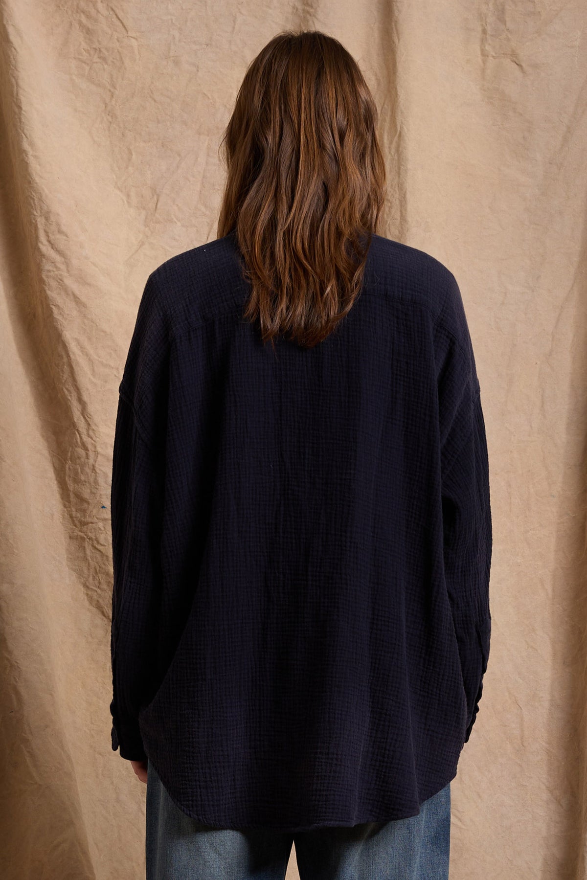 DENIMIST　CLASSIC T-SH Button Front Shirt - Washed Red | Denimist - denimist