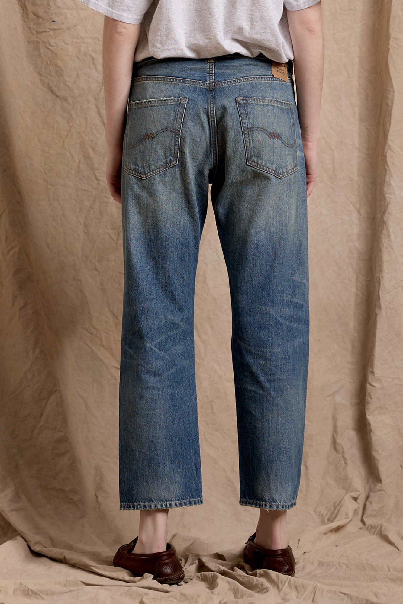 Lucy Boyfriend Jean - Fulton w/ Repairs