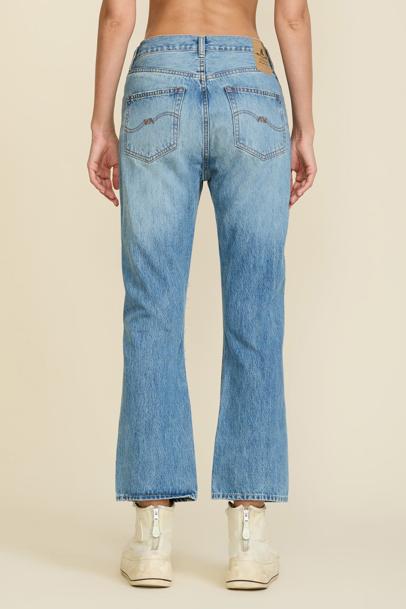 Jaclyn Slim Kick Jean - Alsen Indigo