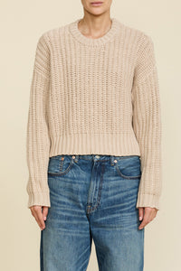Chunky Boxy Sweater - Beige
