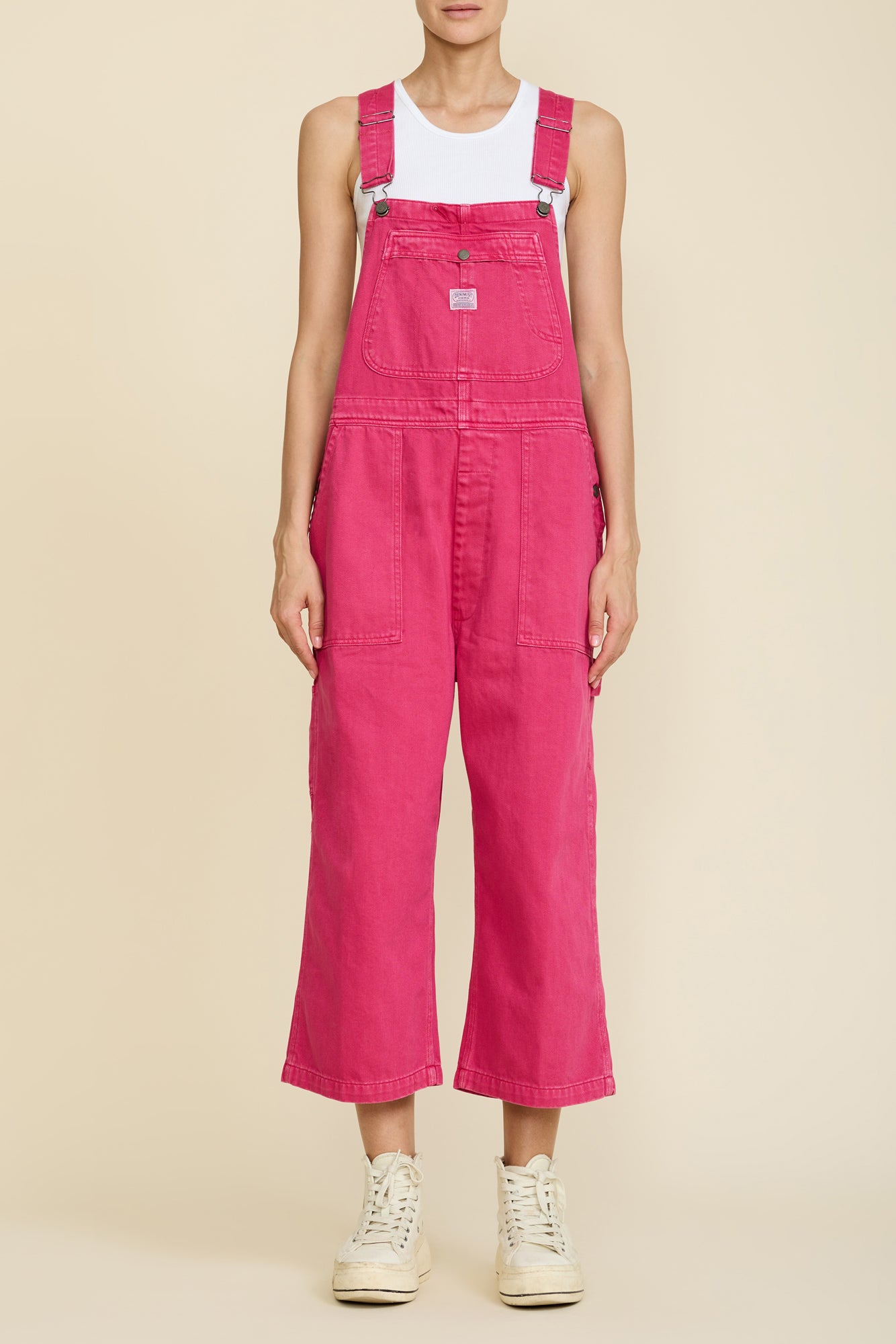 Relaxed Overall - Vibrant Pink