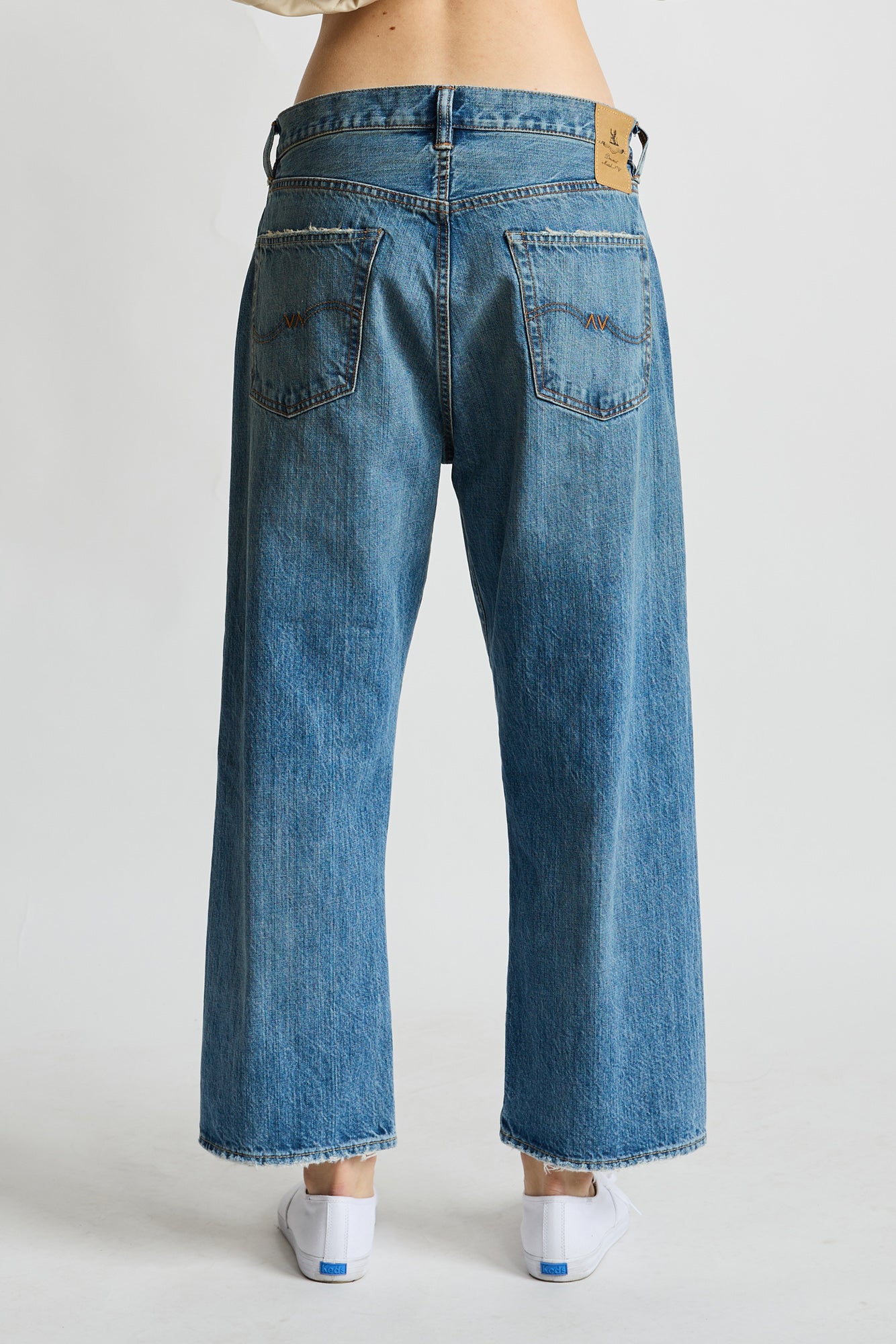 Haisley Slouch Boyfriend Jean - Rehan Blue