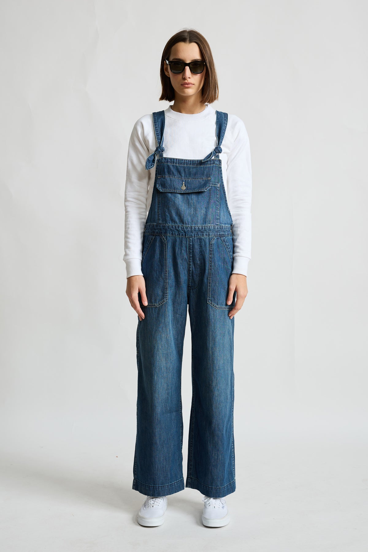 Tess Relaxed Overall - Seymour Indigo
