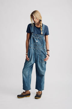 【GLOWNY】24FALL★ THE JANE OVERALLS (XS,S,M,L) THE JANE OVERALLS (WHITE) - GLOWNY