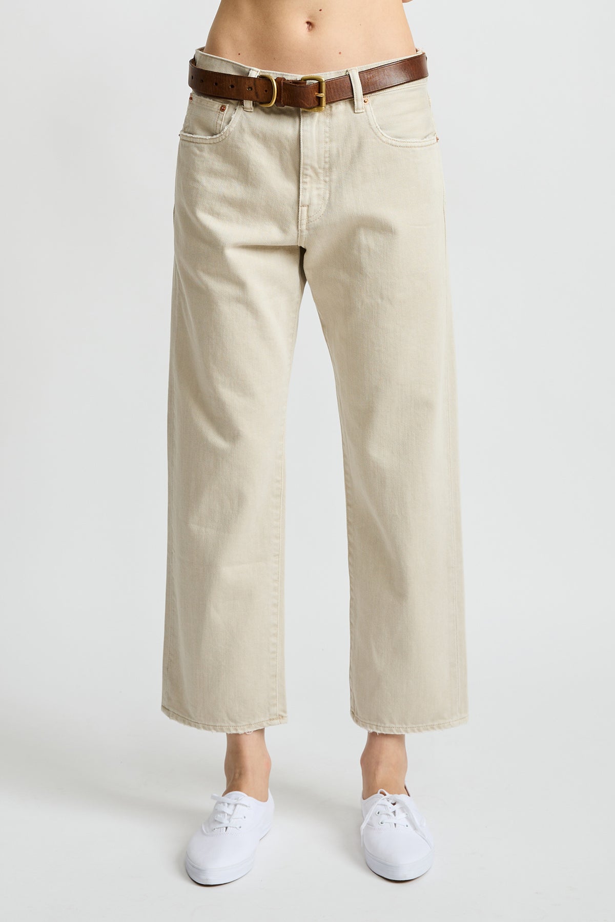 Lucy Boyfriend Jean - Barley Khaki