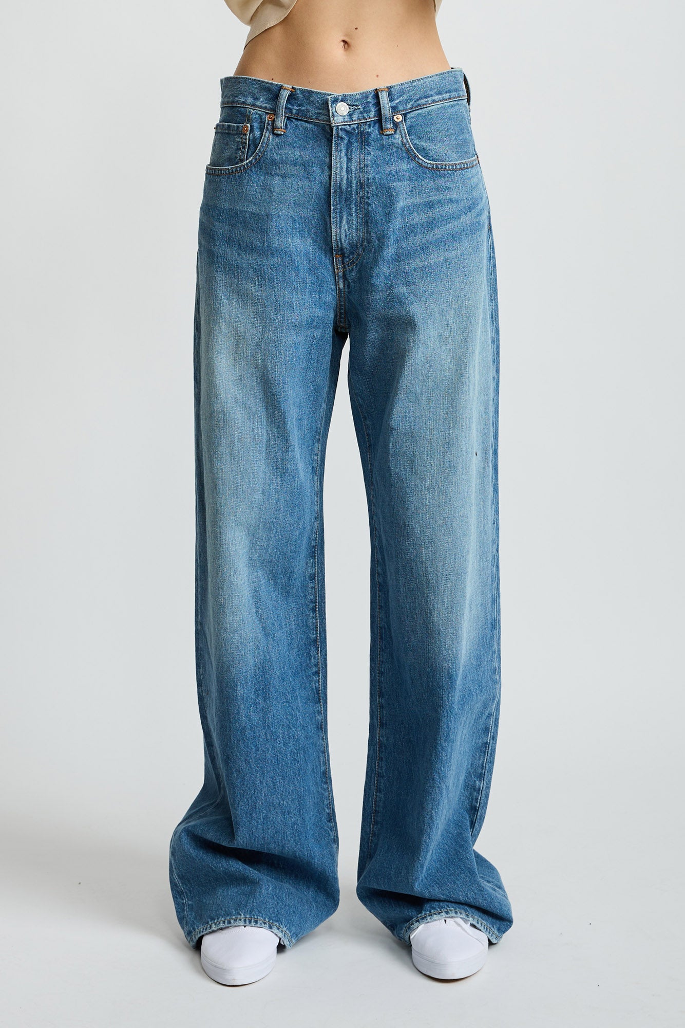 Teri Wide Leg Jean - Blake