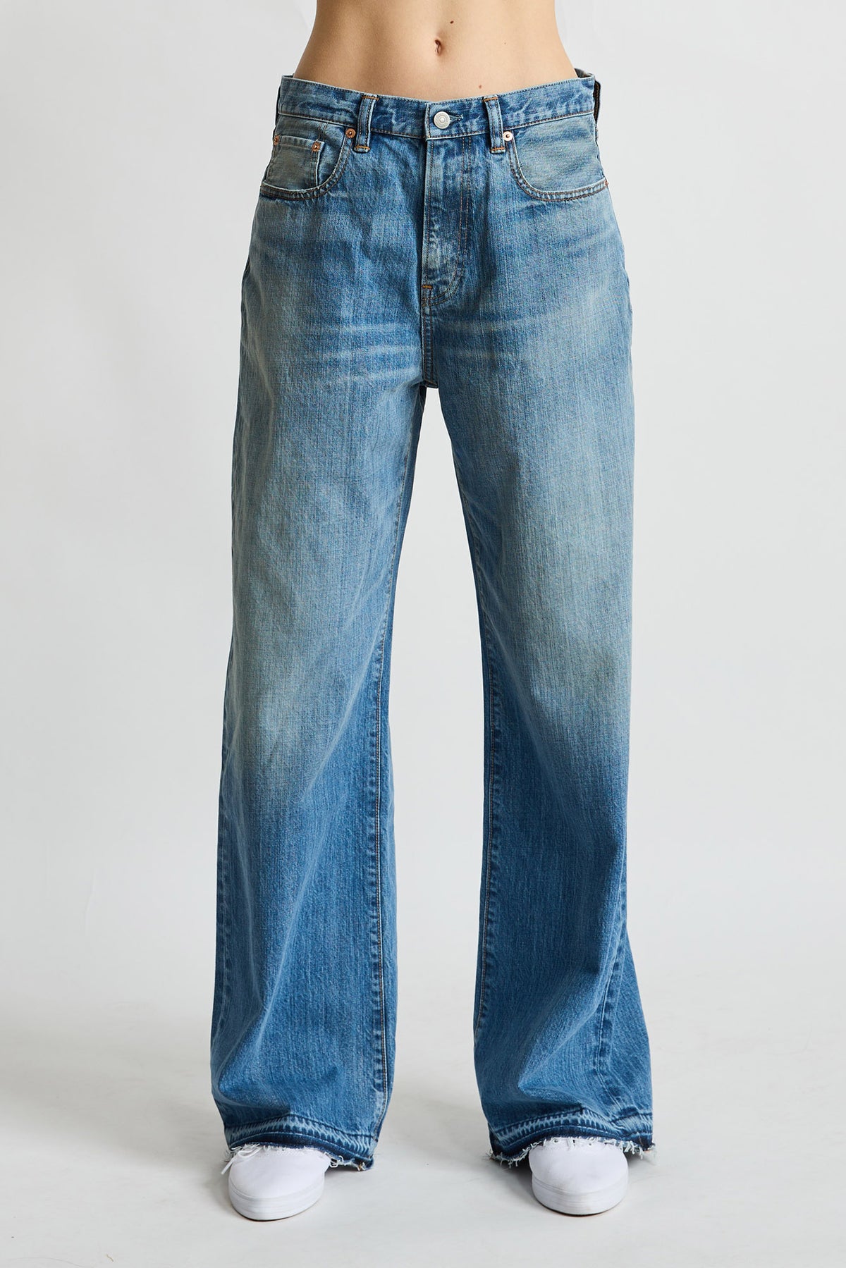 Teri Wide Leg Jean - Lexington Blue