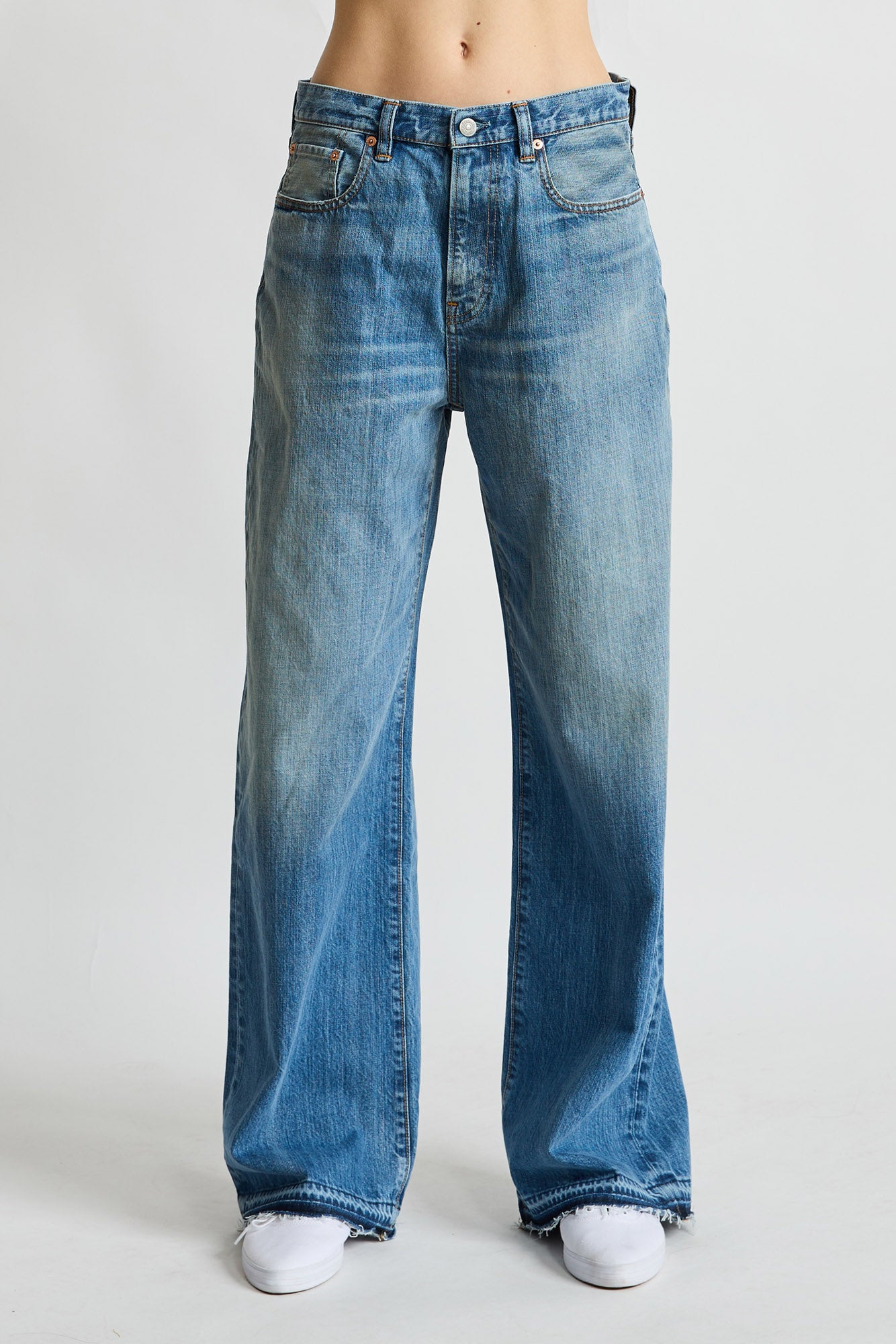 Teri Wide Leg Jean - Lexington Blue