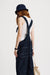 Tie Strap Relaxed Overall - Drapey Rinse Indigo