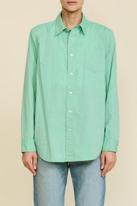 Boyfriend Shirt - Light Green