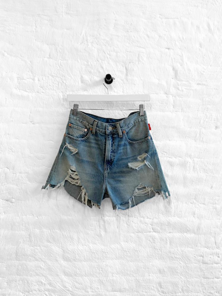 Nic Mid Rise Cutoff Shorts - Jinx Destroyed