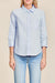 Adrienne Shrunken Shirt - Light Blue