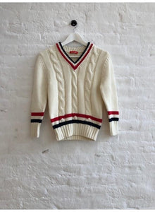 Shrunken Tennis Sweater