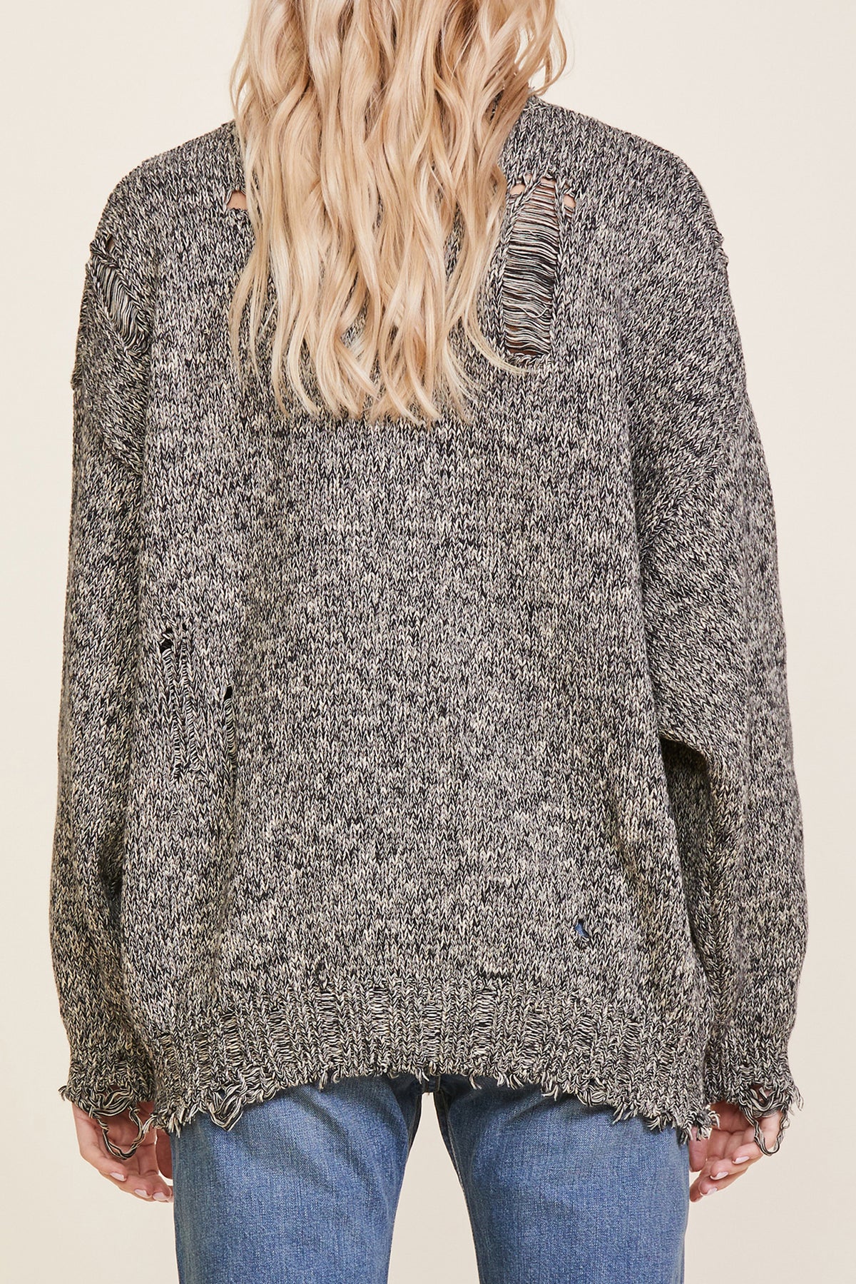 American Flag Oversized Sweater