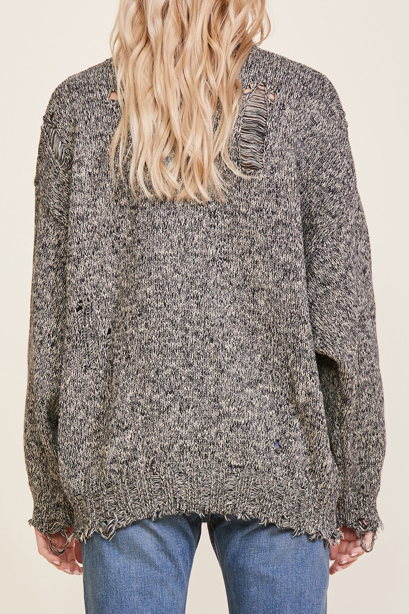 American Flag Oversized Sweater